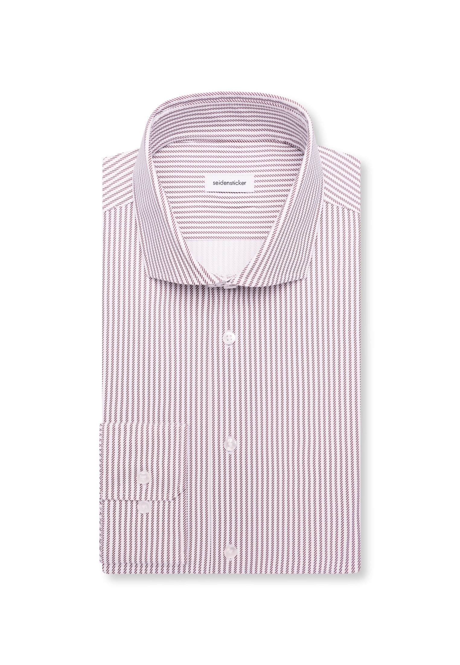 seidensticker Businesshemd »Schwarze Rose« Slim 1/1 Kentkragen Druck