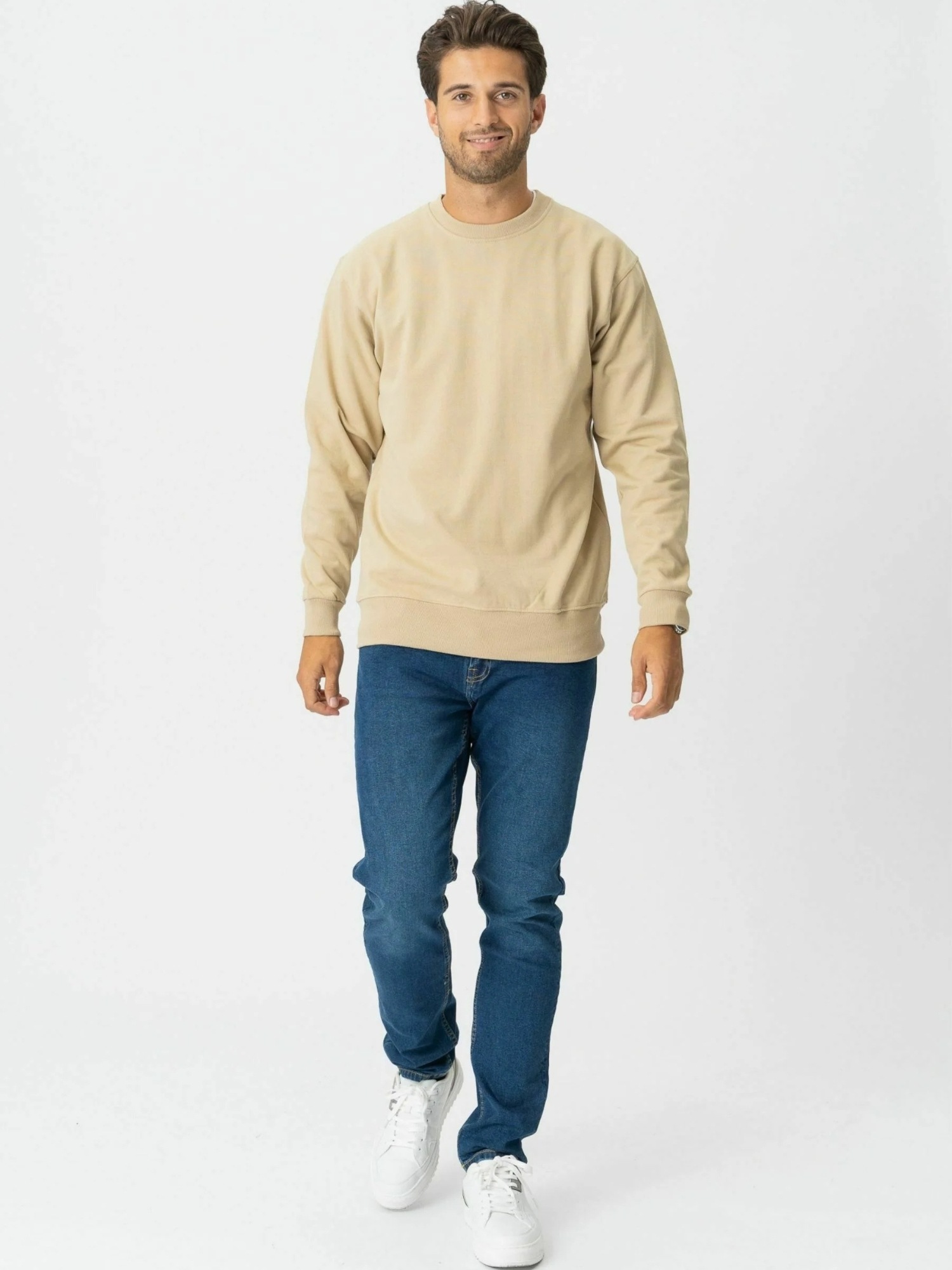 TeeShoppen Rundhalspullover »TEESHOPPEN Pullover Sweatshirt«