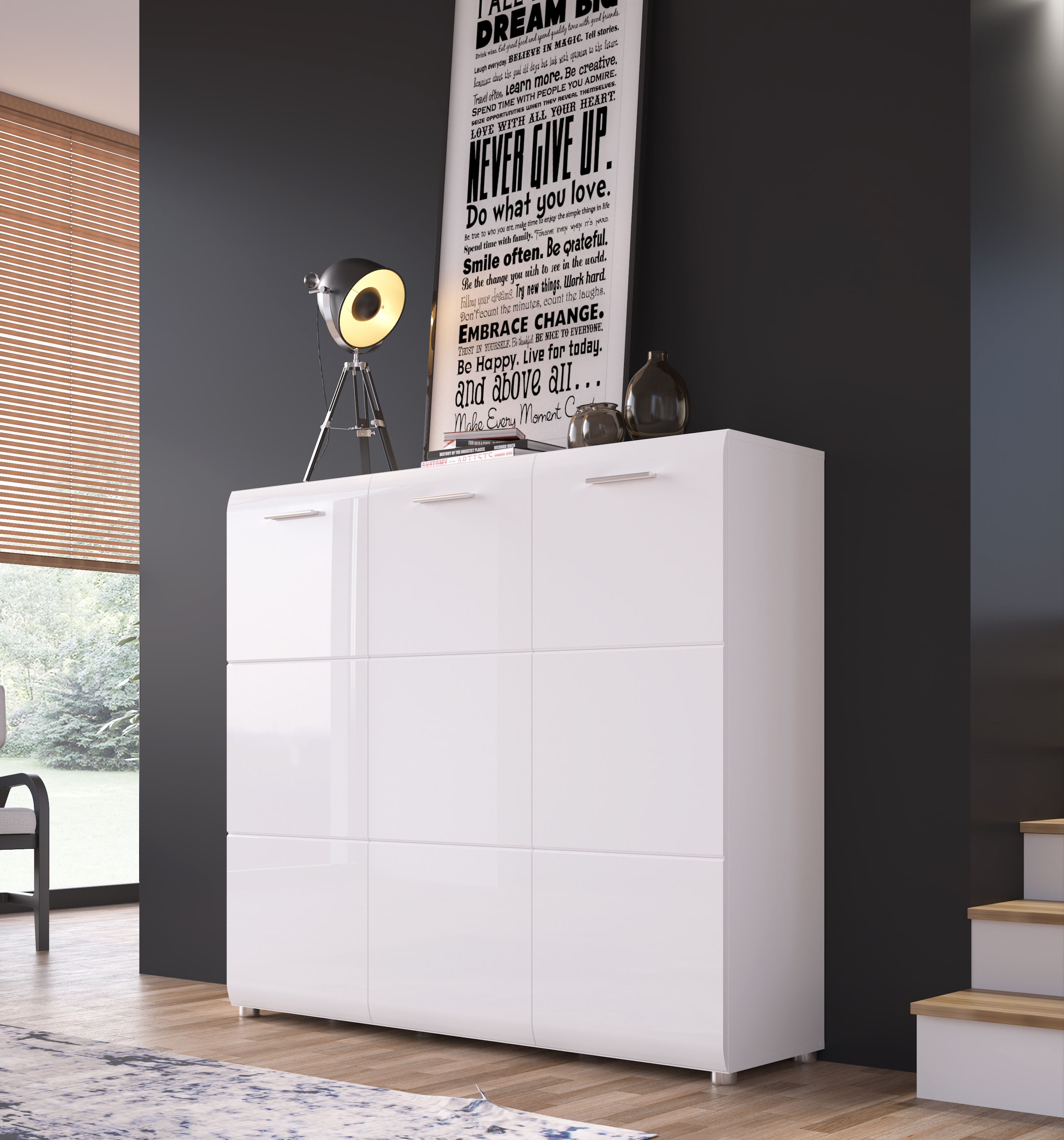LIVING CHARM Sideboard »Merano«, Breite ca. 144 cm