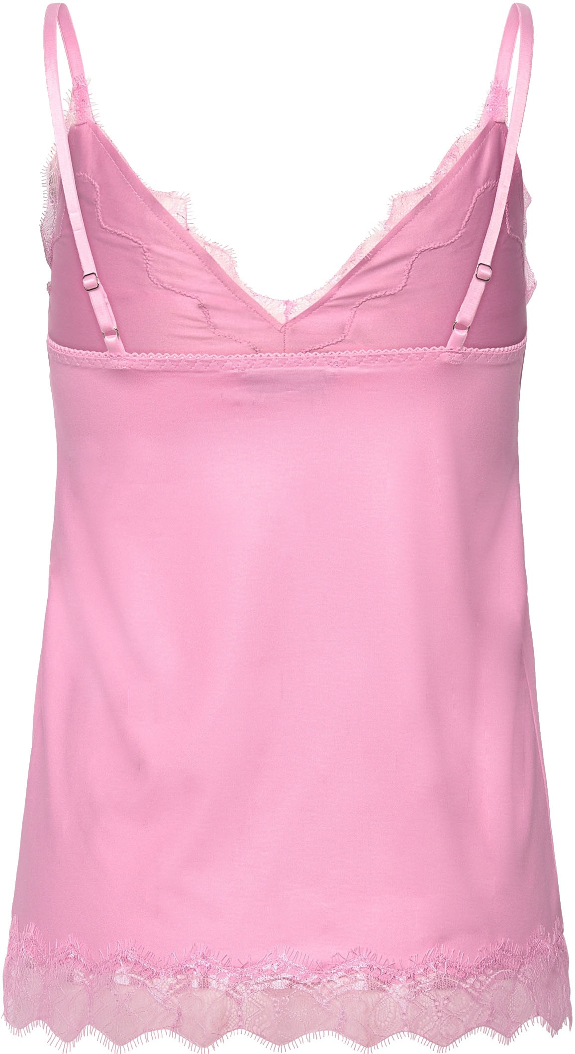 rosemunde Unterhemd »Billie Strap Top«, wunderschöner Vintage-Spitzenbesatz an Ausschnitt und Saum