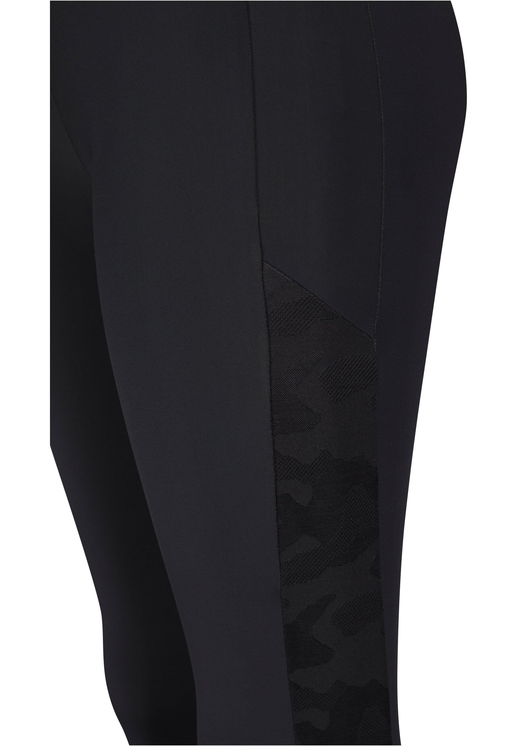 URBAN CLASSICS Leggings »Urban Classics Damen Ladies Jacquard Camo Striped Leggings«, (1 tlg.)