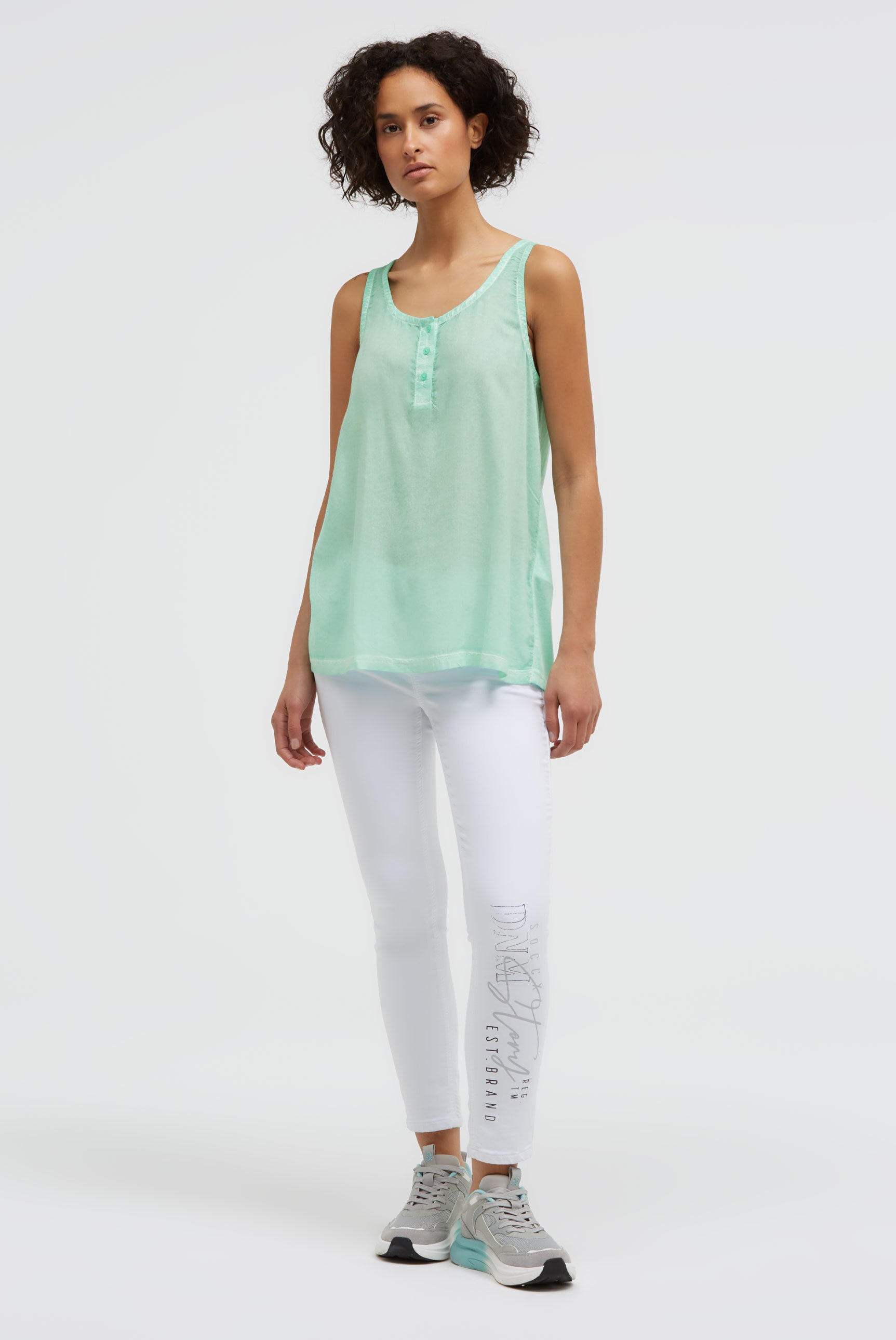 SOCCX Tanktop mit Baumwolle