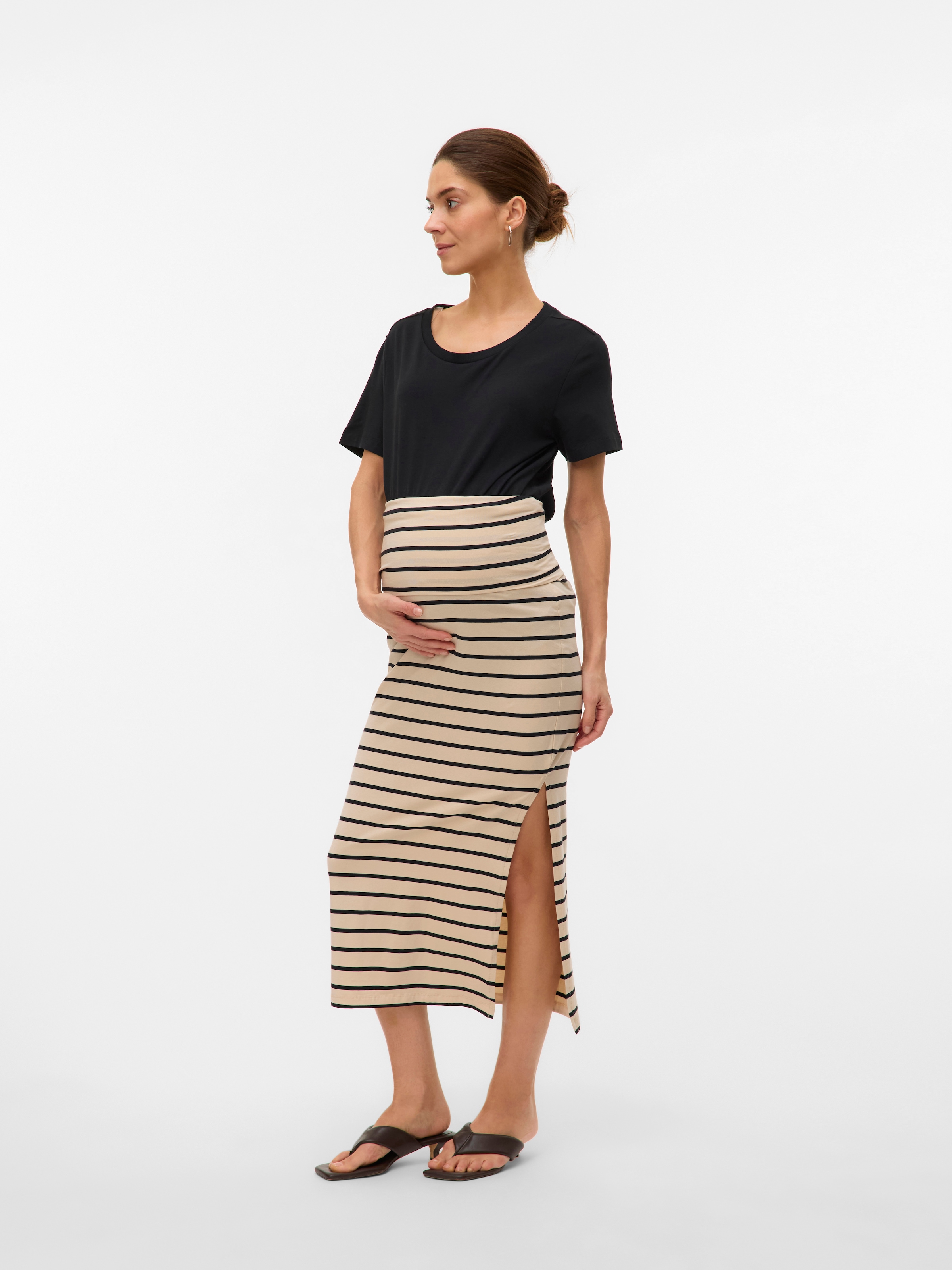 Mamalicious Umstandsrock »MLEVA YD JRS MAXI SKIRT NOOS«