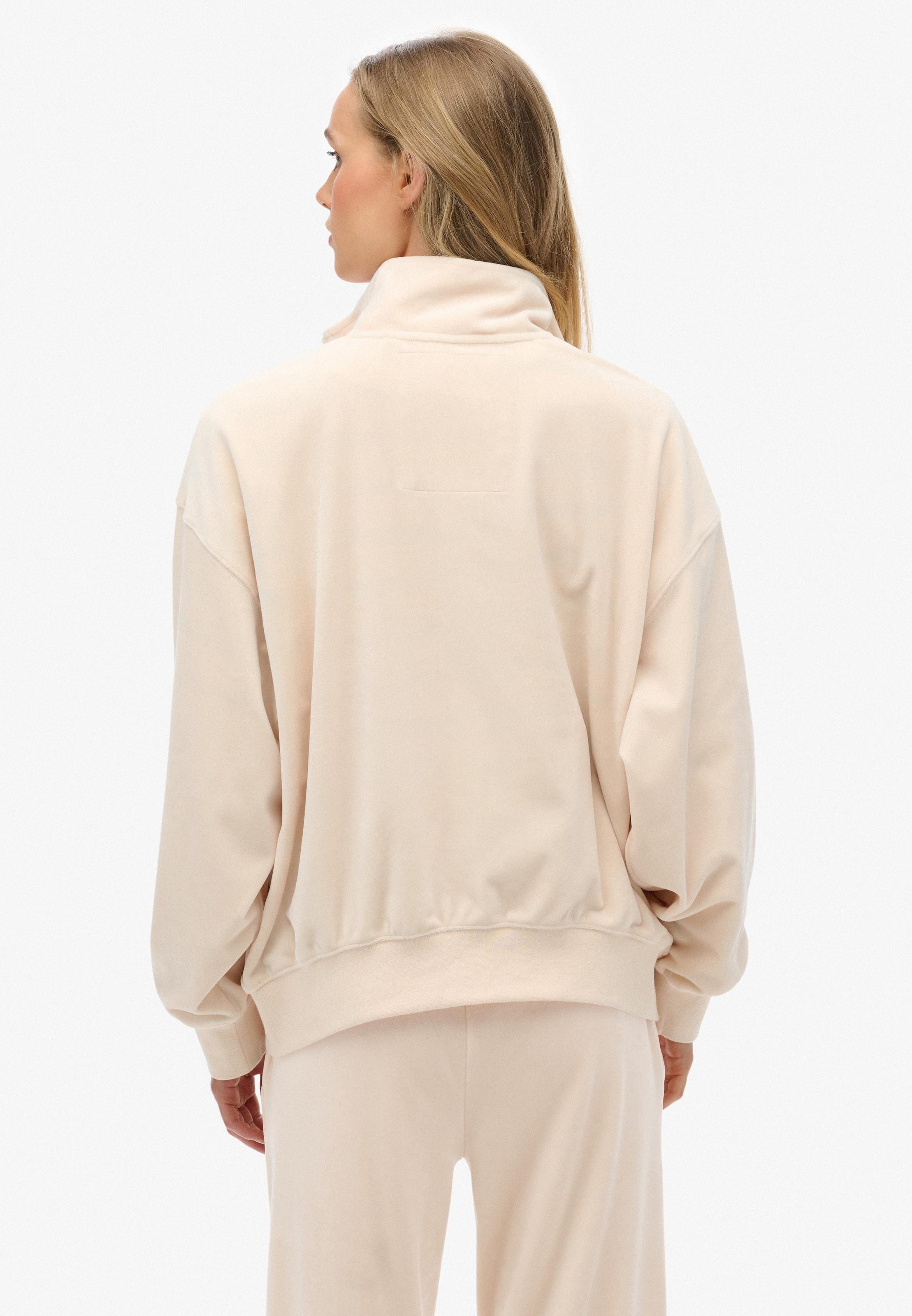 Superdry Sweatshirt "COUNTRY CLUB VELOUR 1/4 ZIP" günstig online kaufen