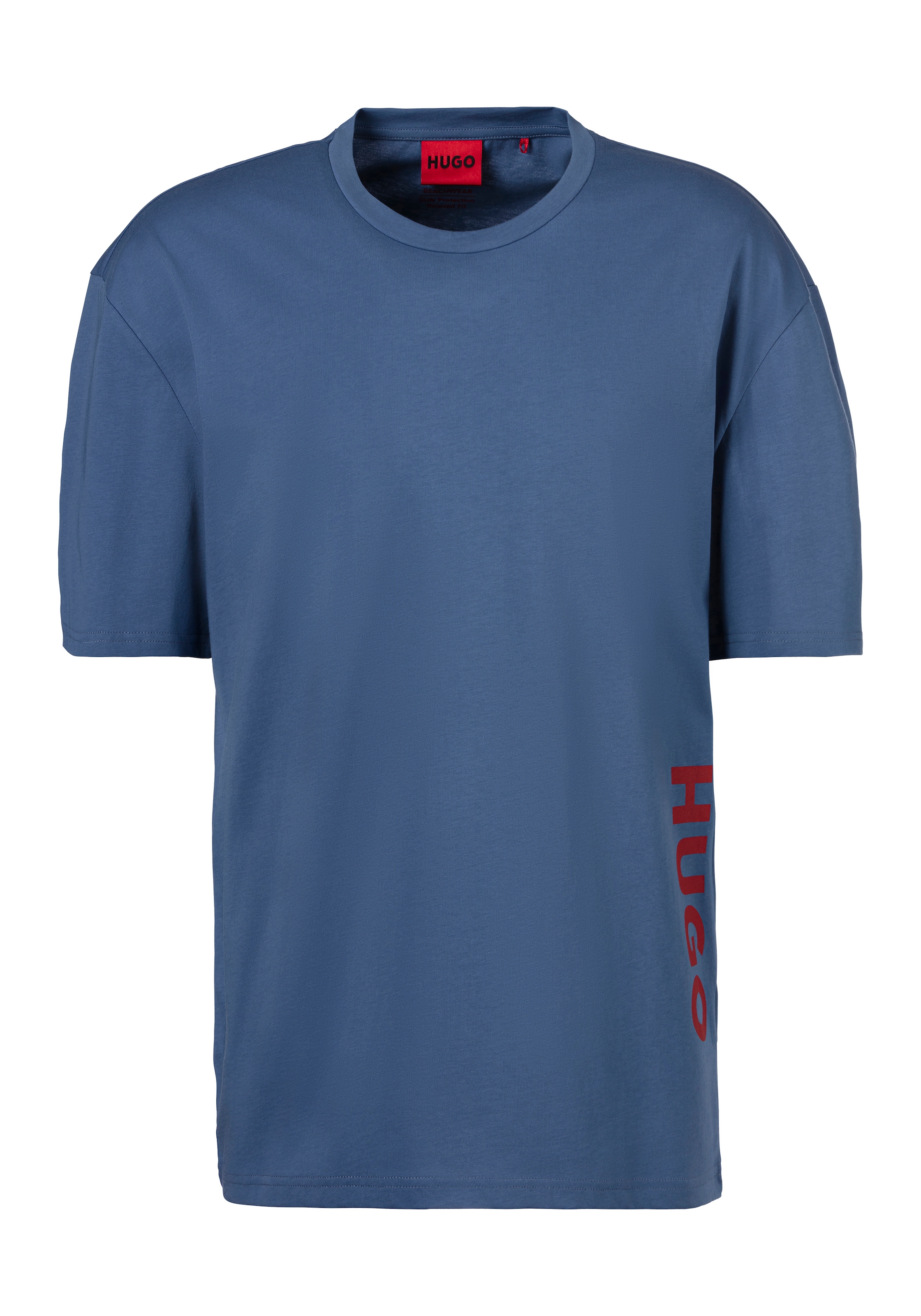 T-Shirt »T-SHIRT RN RELAXED«, mit seitlichem Logoschriftzug