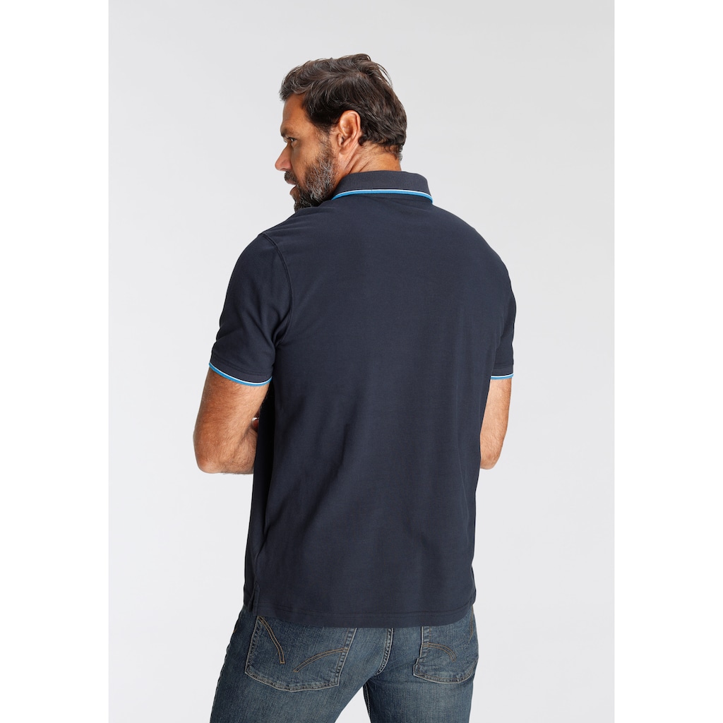 Man's World Poloshirt, mit modischem Print