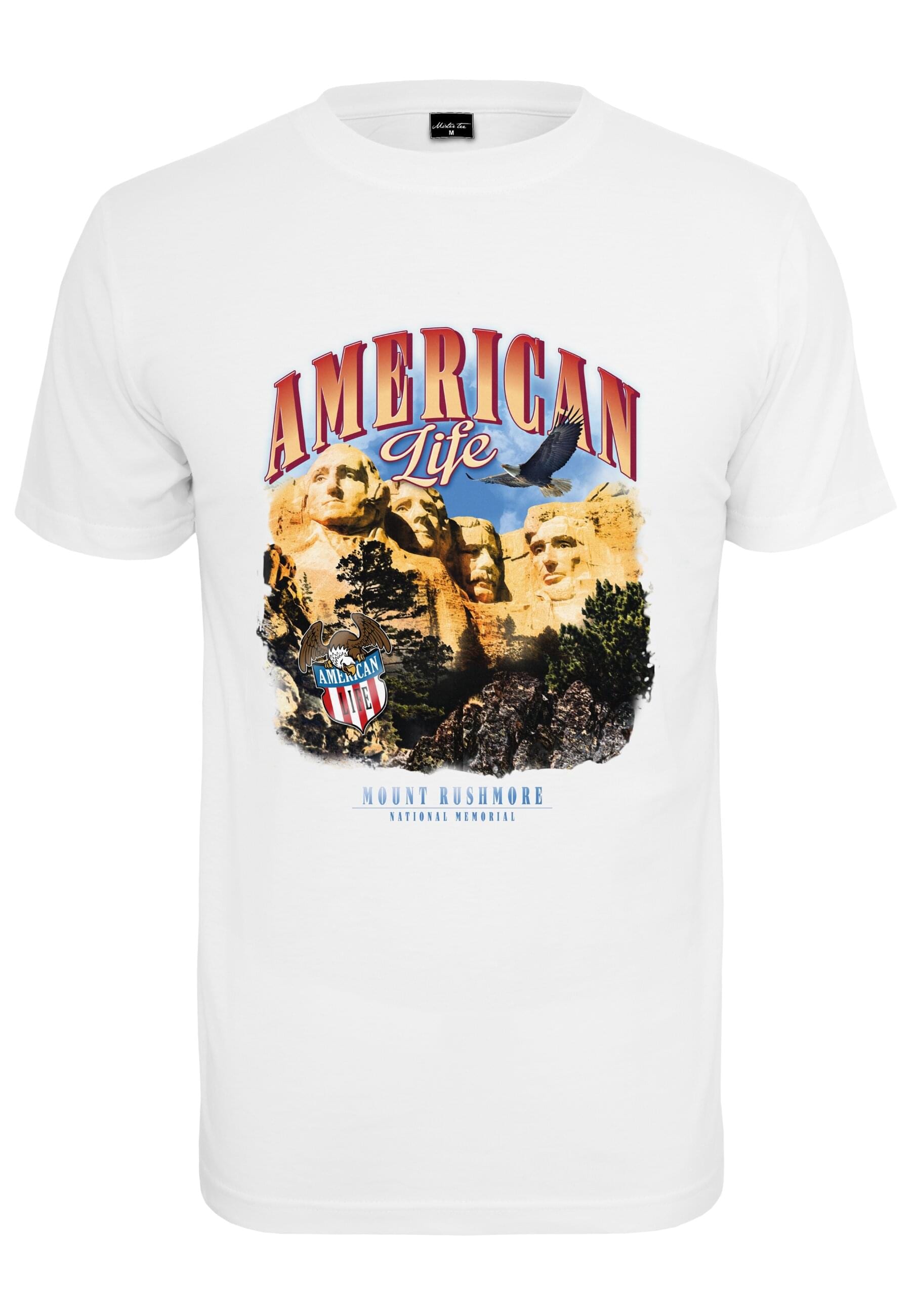MisterTee T-Shirt "MisterTee Herren American Life Mount Roushmore Tee" 1 St günstig online kaufen