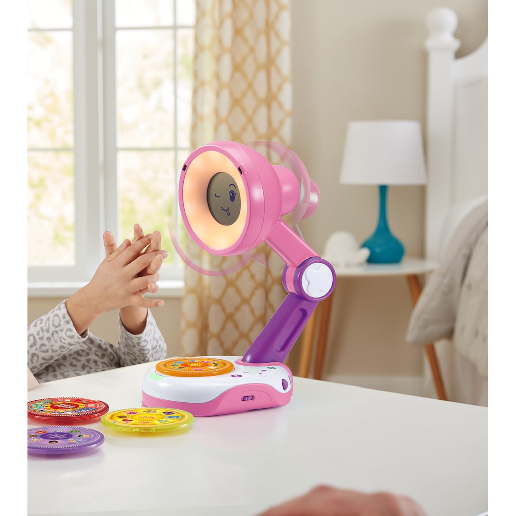 Vtech® Lernspielzeug »Funny Sunny, die interaktive Lampen-Freundin, pink«