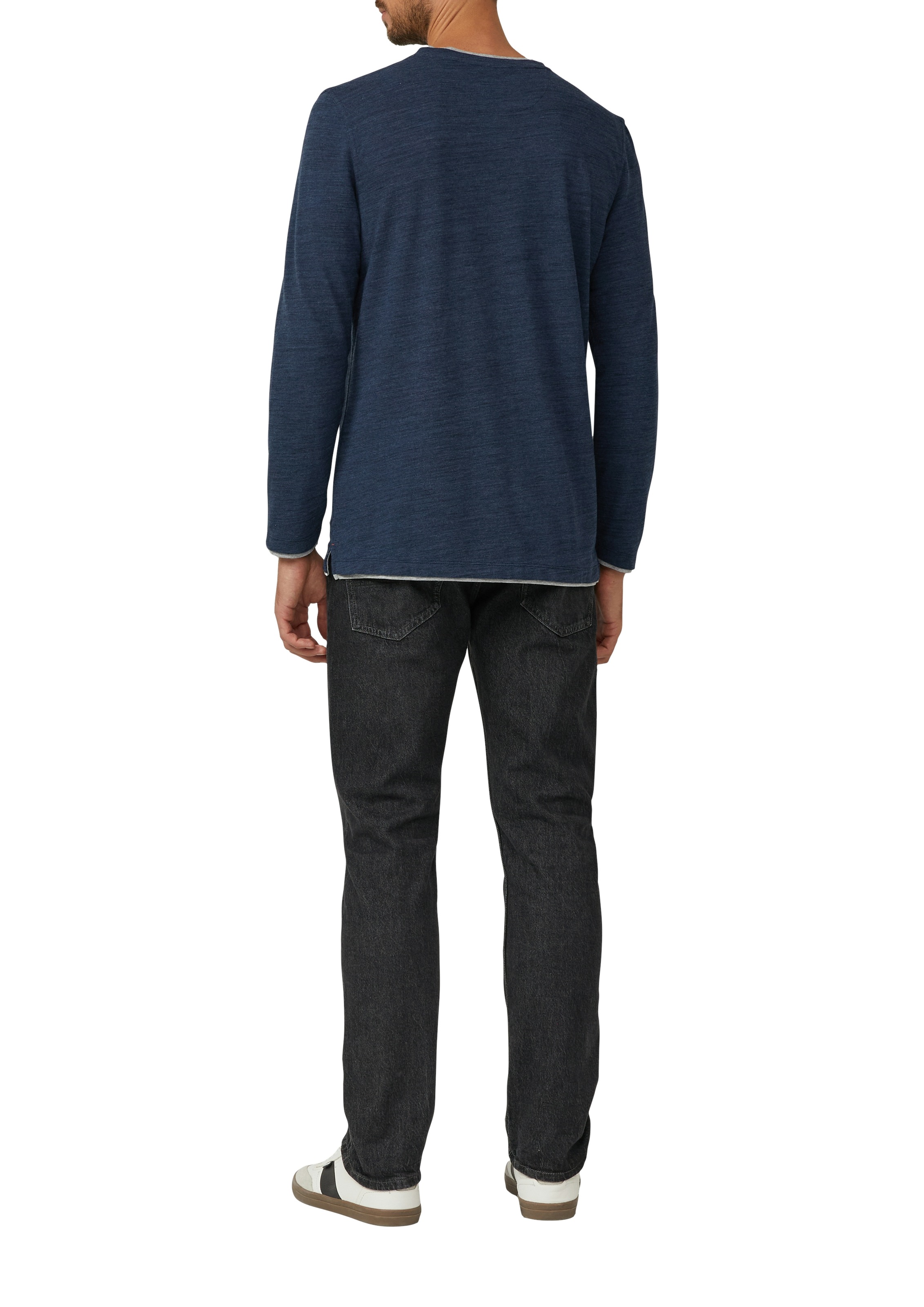 s.Oliver Henleyshirt mit Kontrast-Details