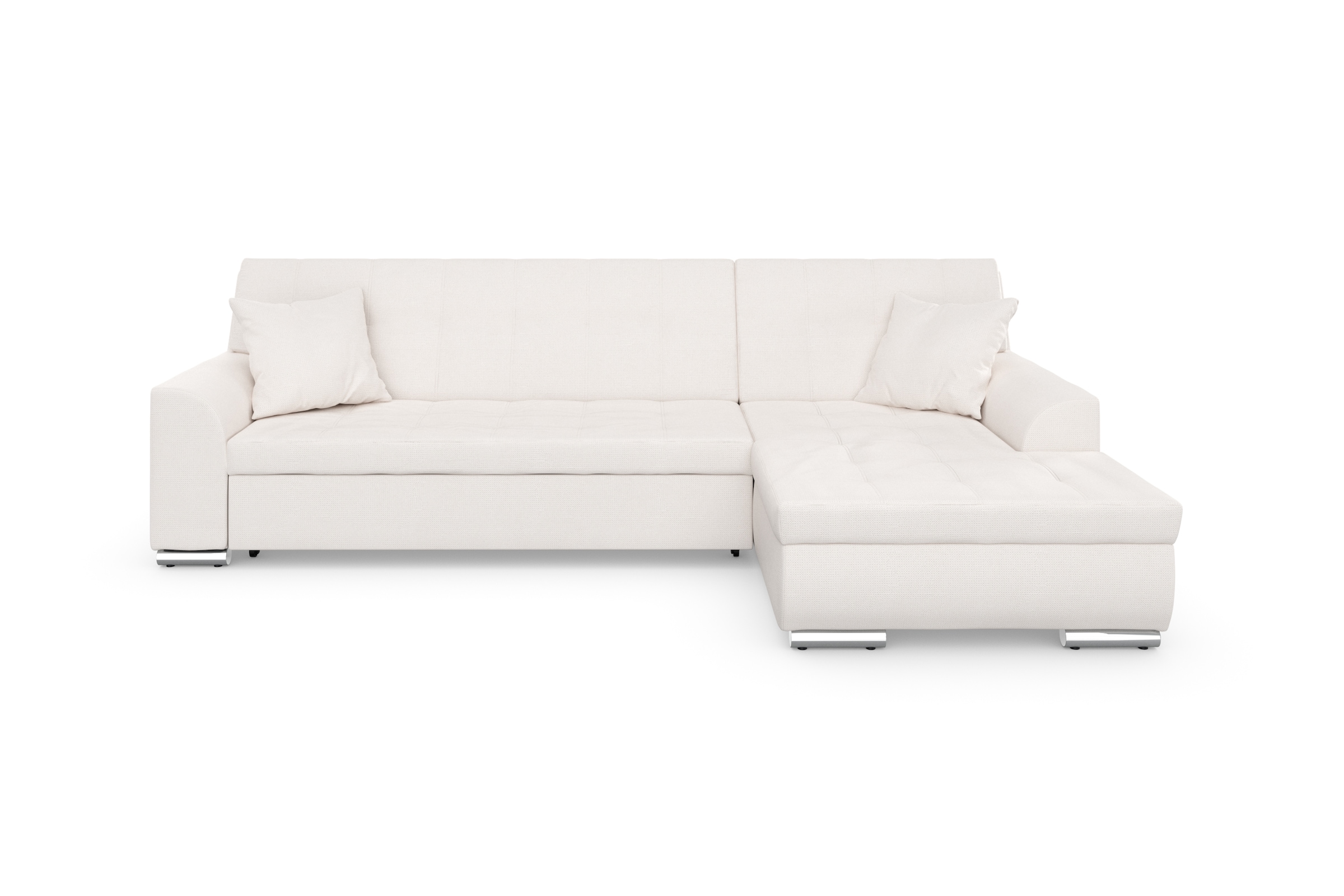 DOMO collection Ecksofa "Treviso viele Bezüge, auch in Cord, L-Form, B/T/H: günstig online kaufen