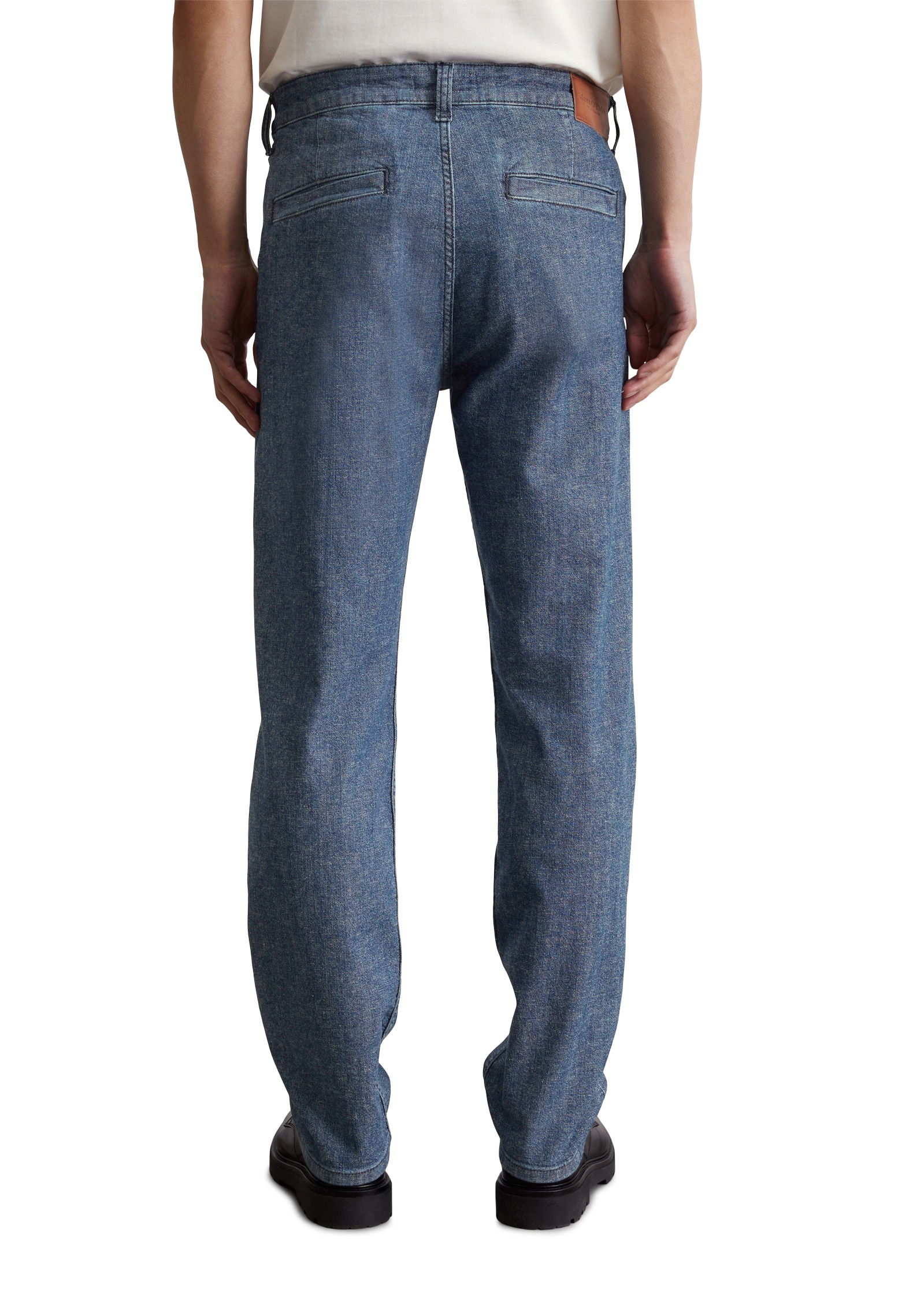 Marc O'Polo Straight-Jeans »aus elastischem Bio-Baumwoll-Hanf-Mix«