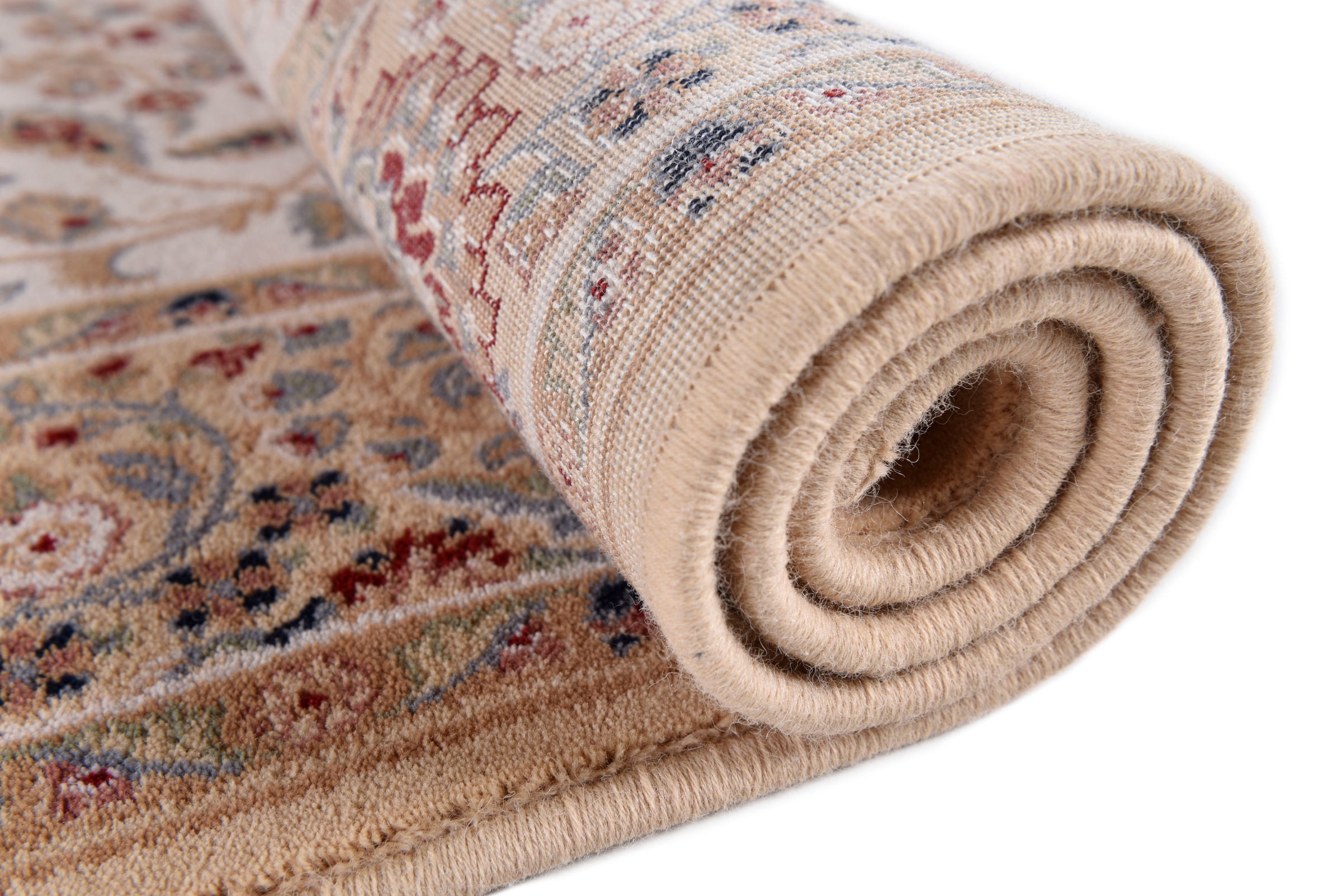 THEKO Wollteppich »Dolna - 859«, rechteckig, 10 mm Höhe, Kurzflor, reine Wolle, Orient-Optik