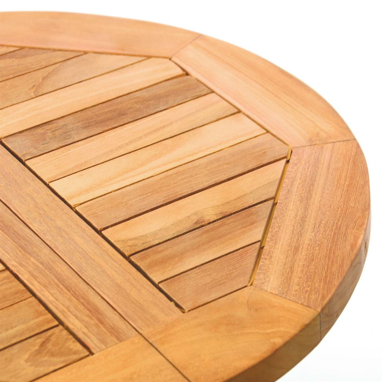 VCM Gartentisch »Beistelltisch Blumen Hocker Tisch klappbar Teak«