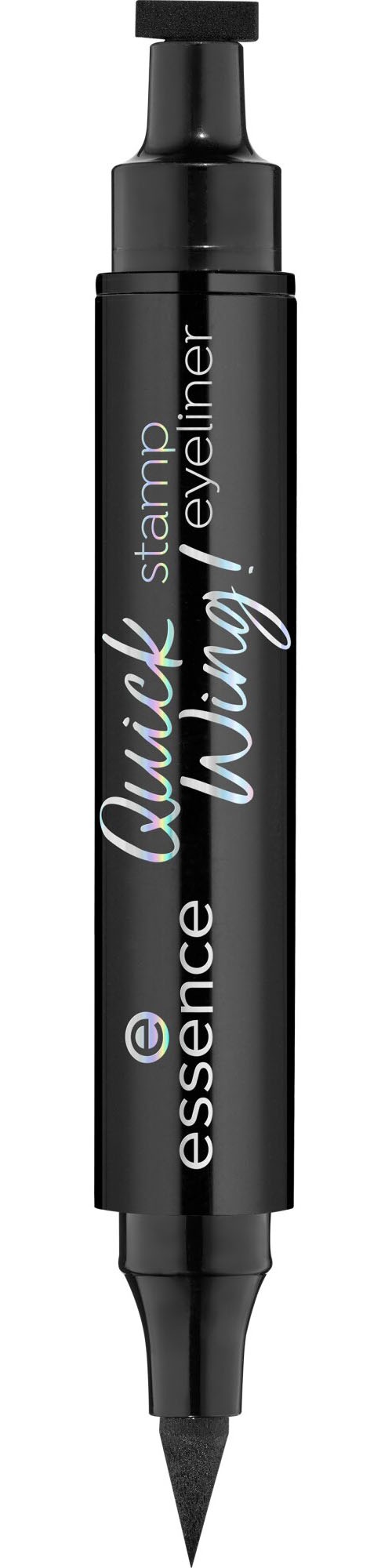 Essence Eyeliner »Quick Wing! stamp eyeliner«, (Set, 5 tlg.), mit präziser Filsspitze