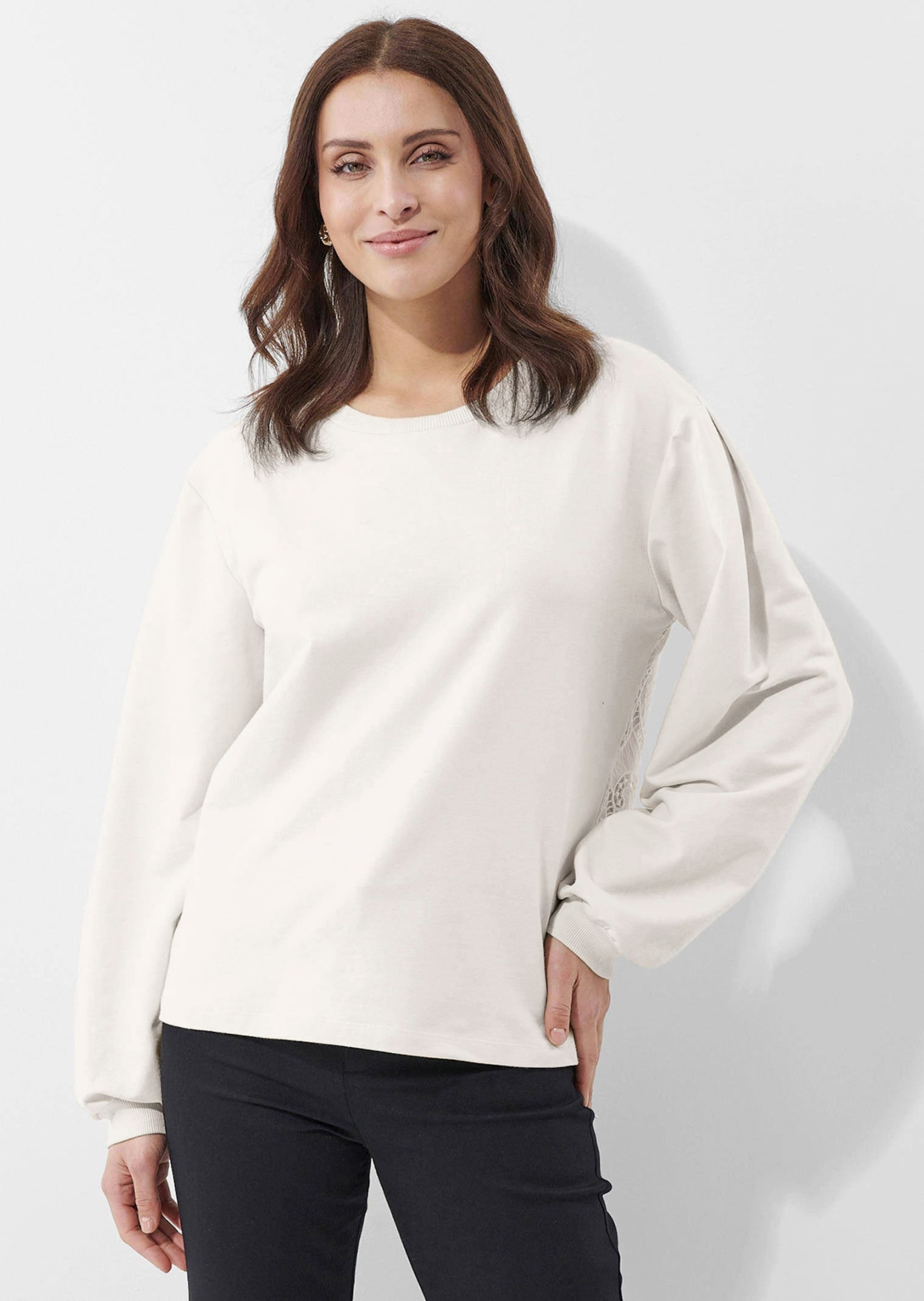 Alba Moda Longpullover "Sweatshirt Sweatshirt" günstig online kaufen