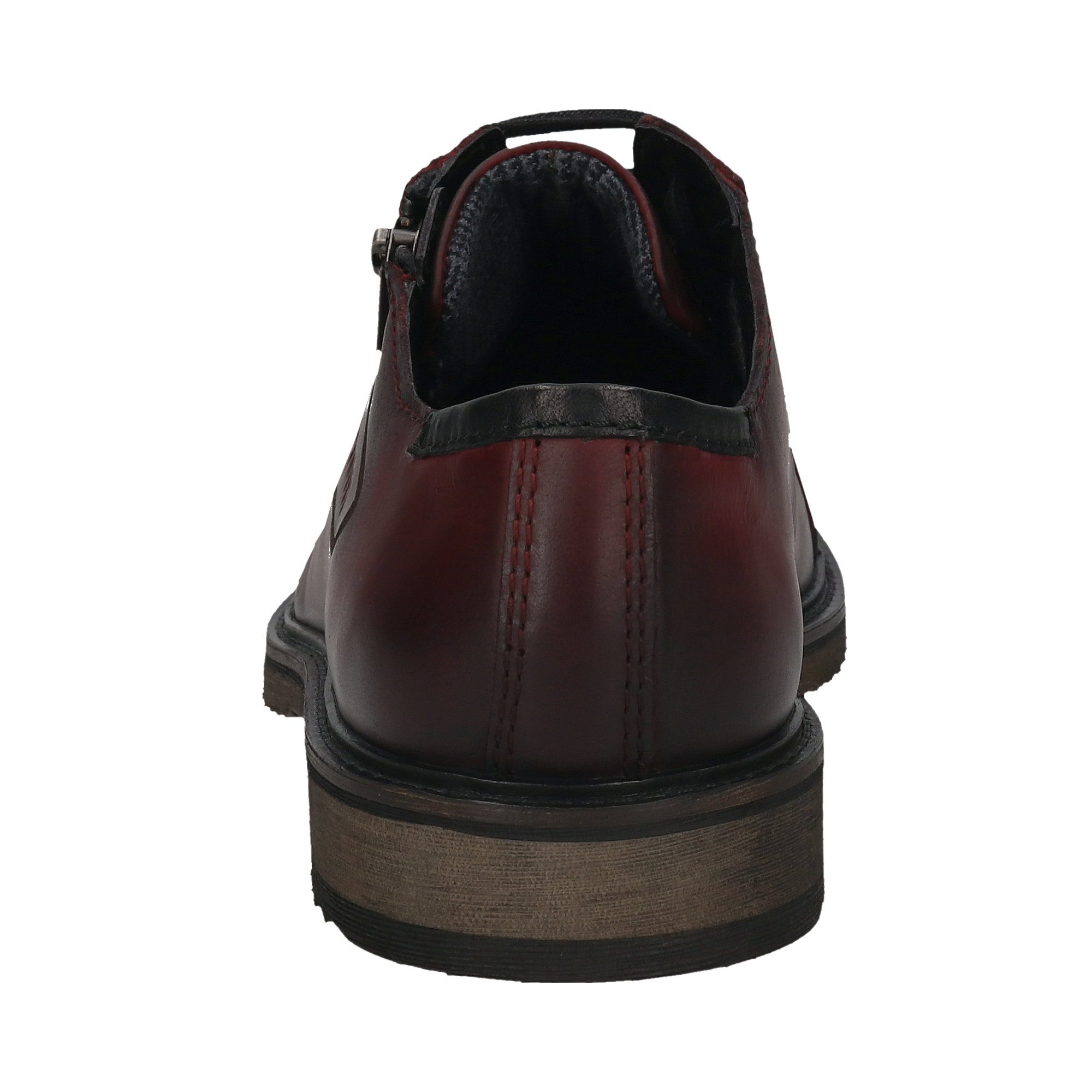 bugatti Schnürschuh, Halbschuh, Business Schuh mit seitlichem Reißverschluss