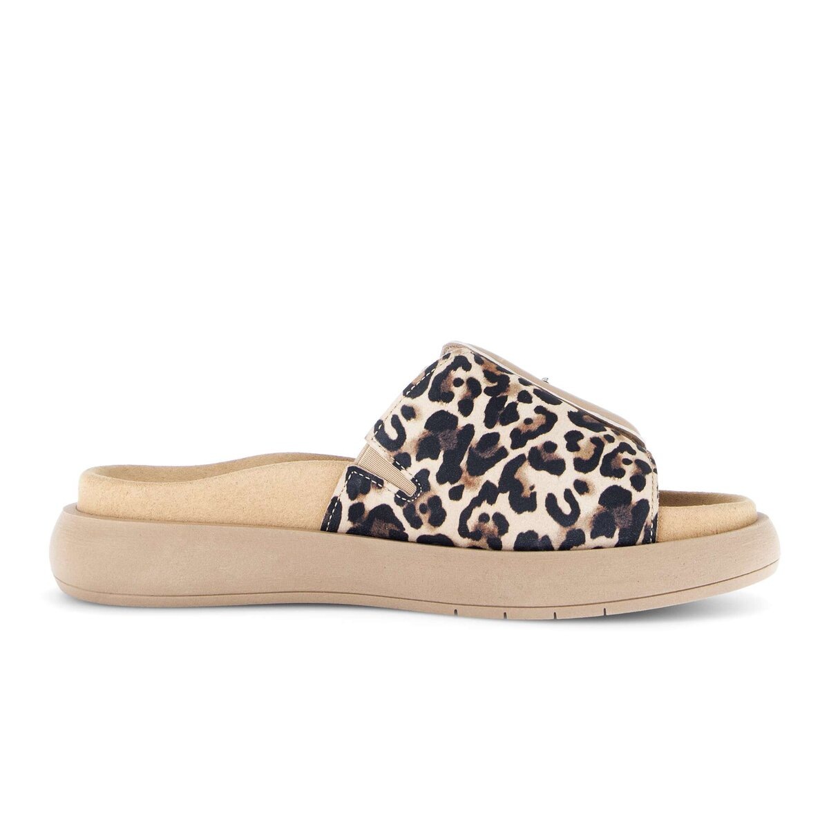 Gabor Mules en Cuir Homme Léopard 40 2