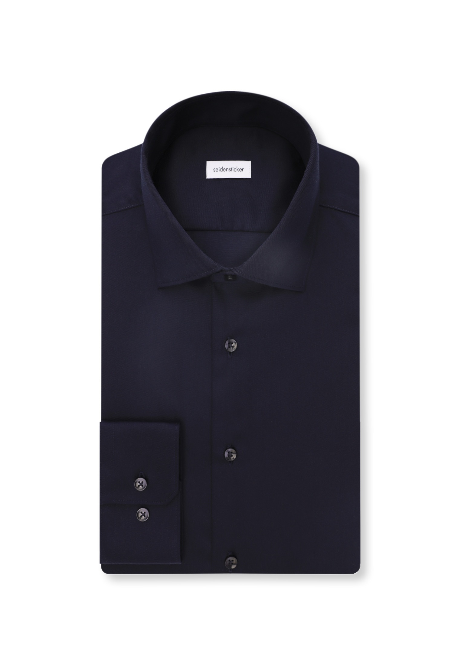 seidensticker Businesshemd »Schwarze Rose« Slim 1/1 Kentkragen Uni