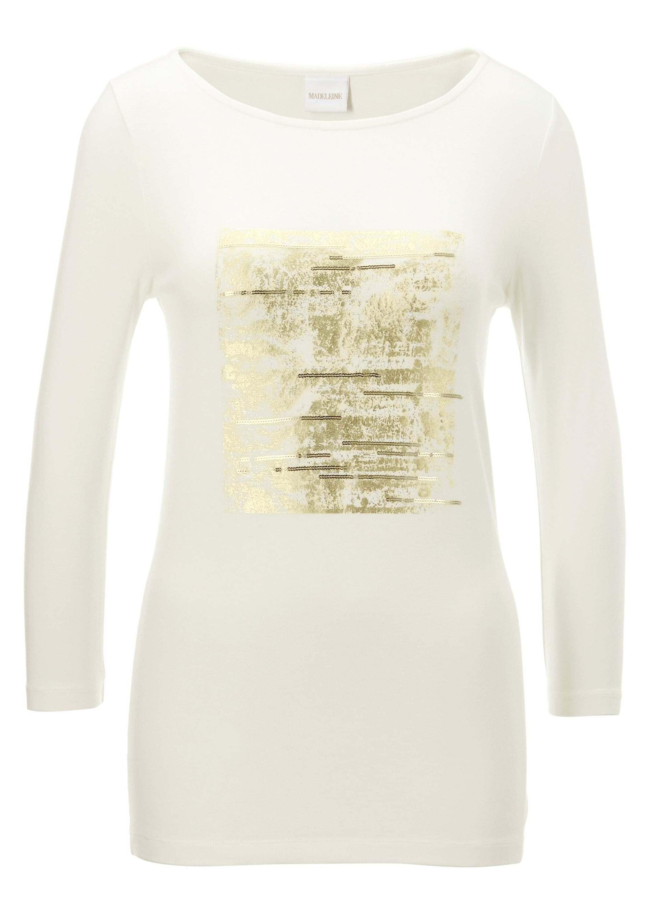 MADELEINE 3/4-Arm-Shirt "Shirt Bedrucktes Jersey-Shirt mit 3/4-Ärmeln" günstig online kaufen