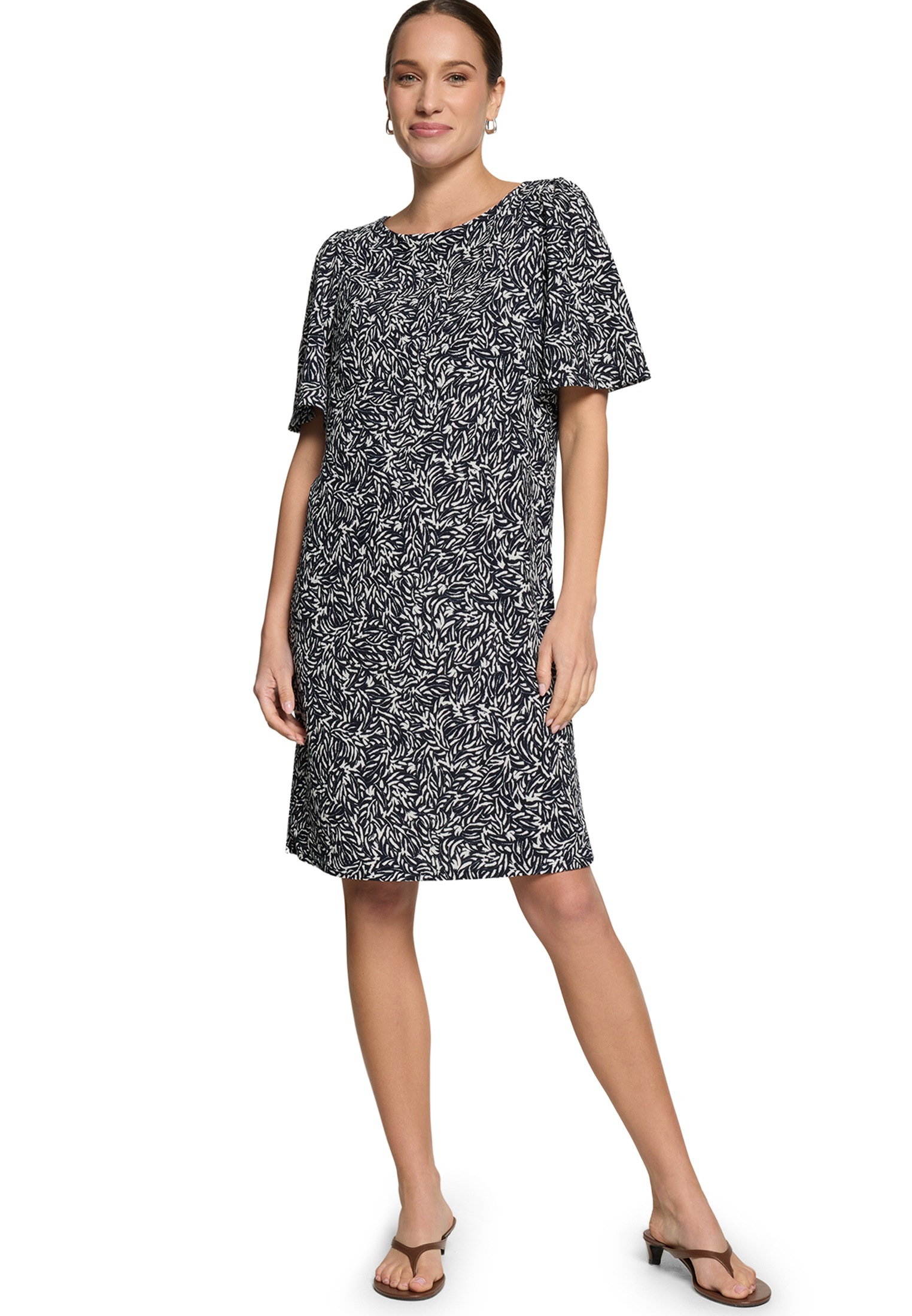 Zero Blusenkleid »Damen mit Blumenprint« Material
