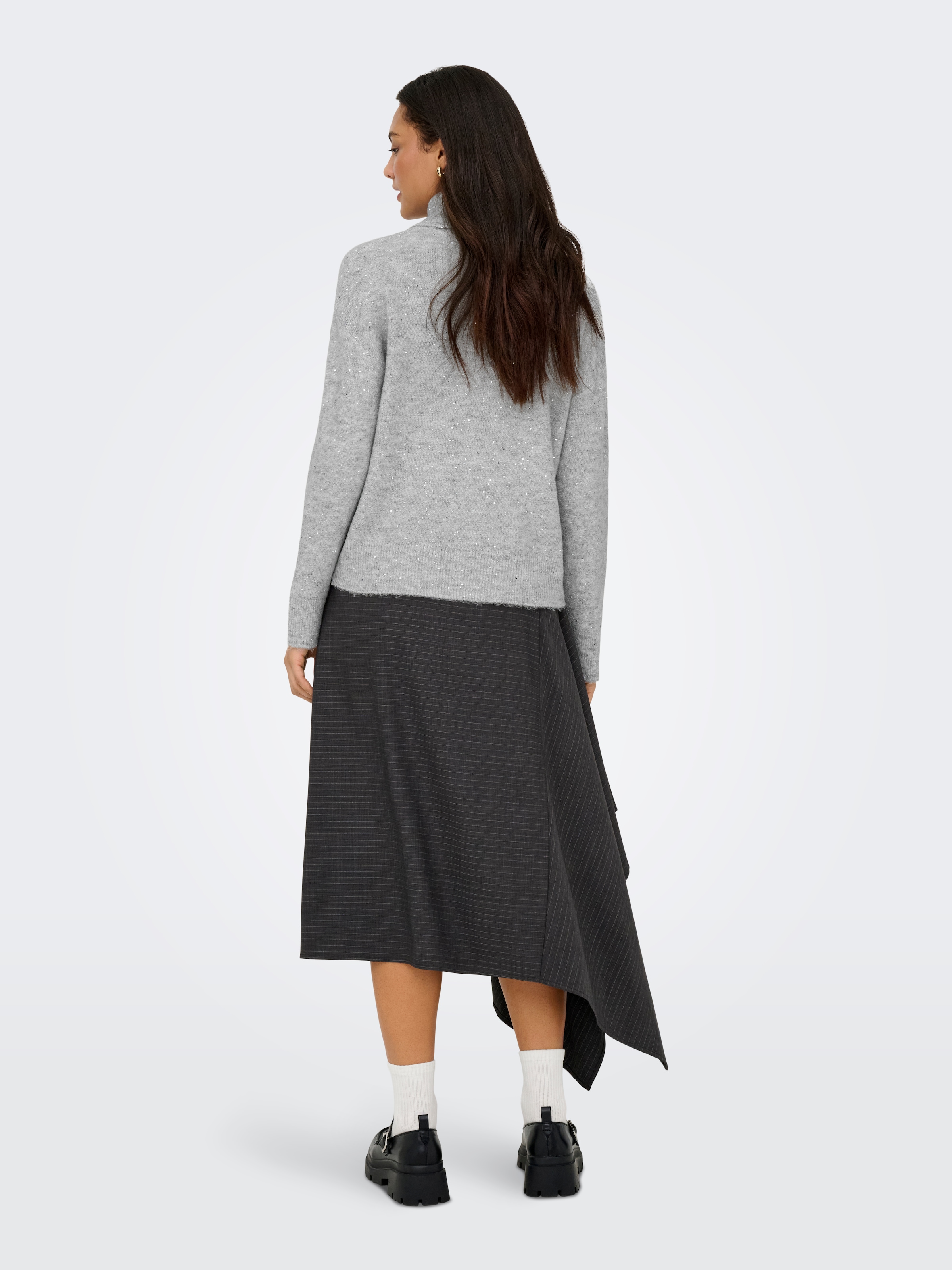 ONLY Rollkragenpullover »ONLARIZONA LS SEQUINS ROLLNECK PULL KNT«