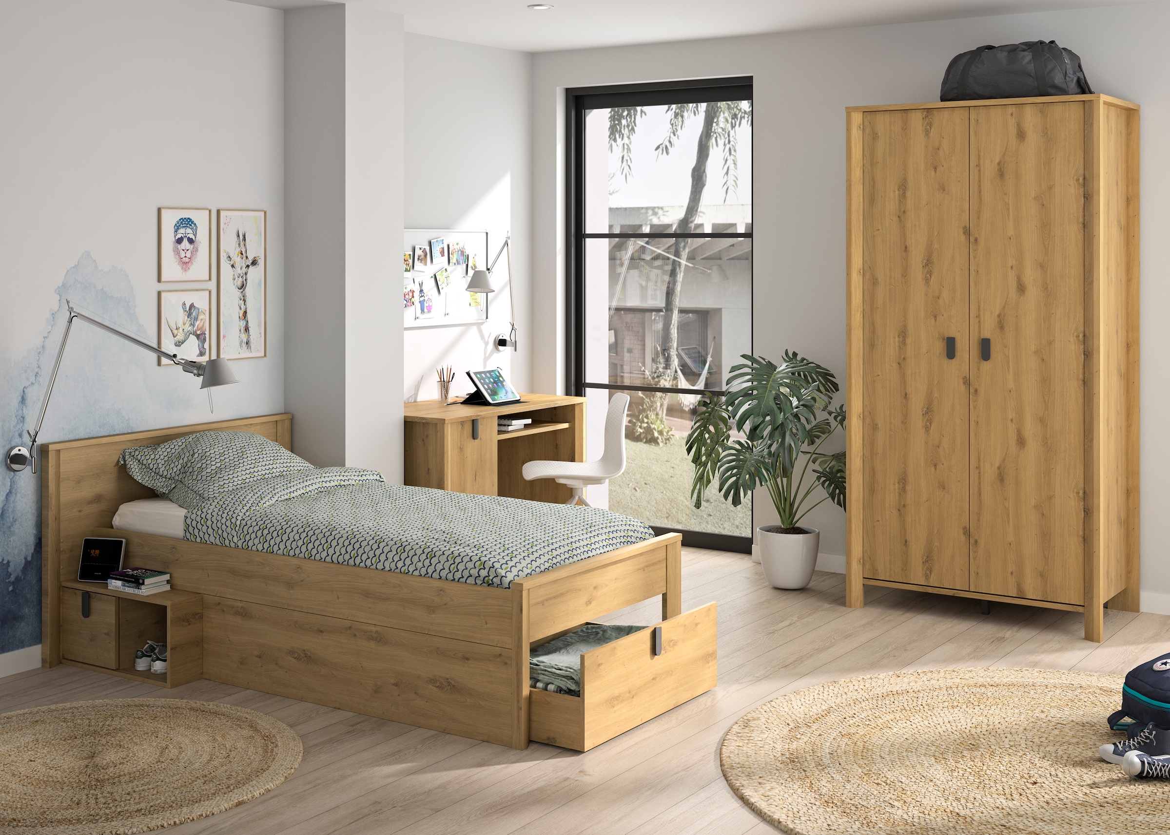 Gami Schlafzimmer-Set 3 Stk. tlg. günstig online kaufen
