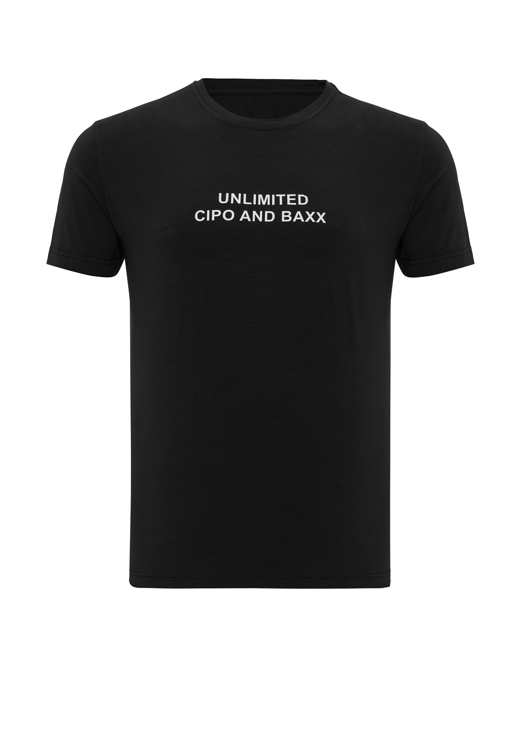 Cipo & Baxx T-Shirt "CT827" in Regular Fit