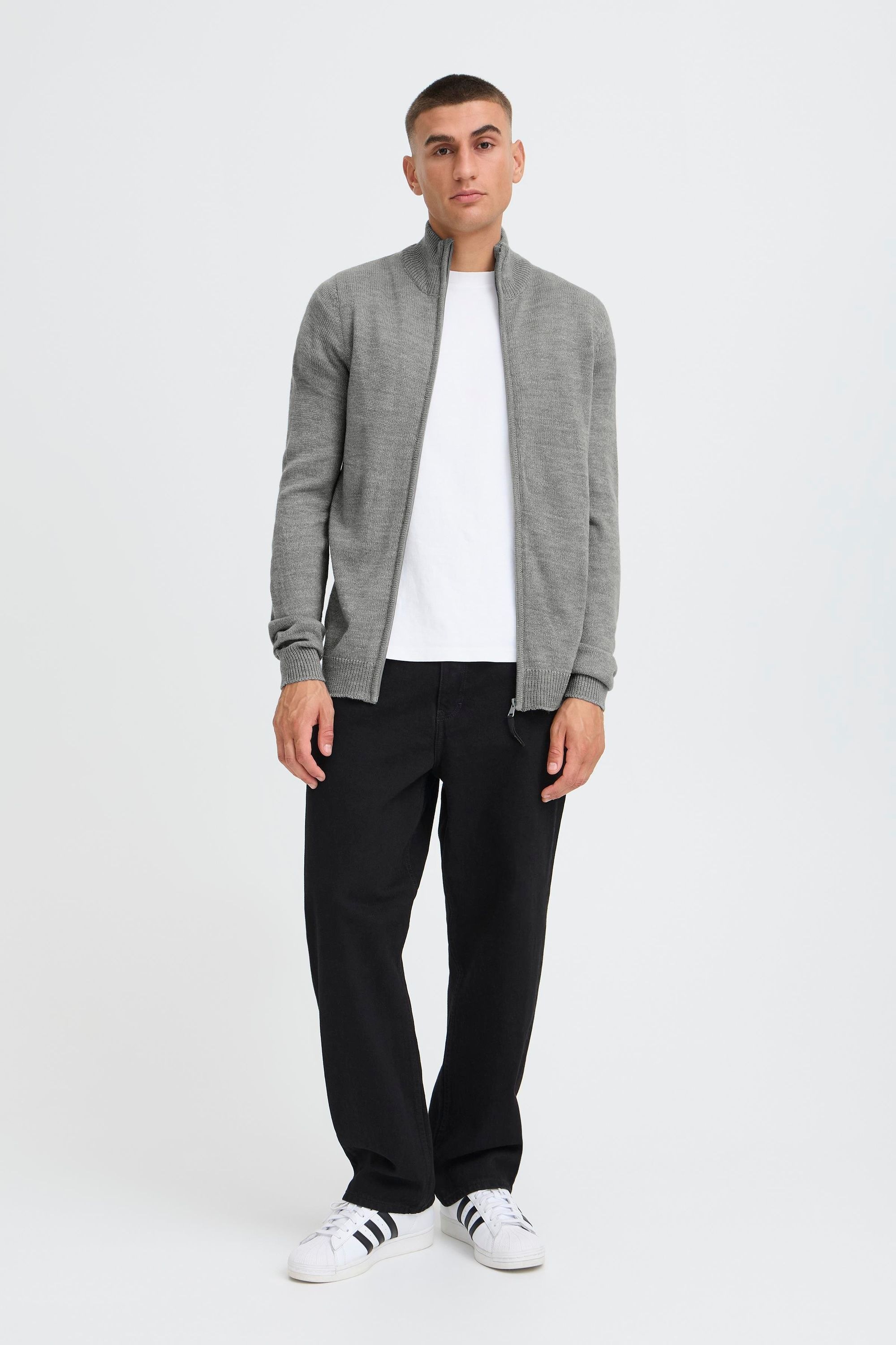 !Solid Strickjacke »Trainingsjacke SDBABAL«