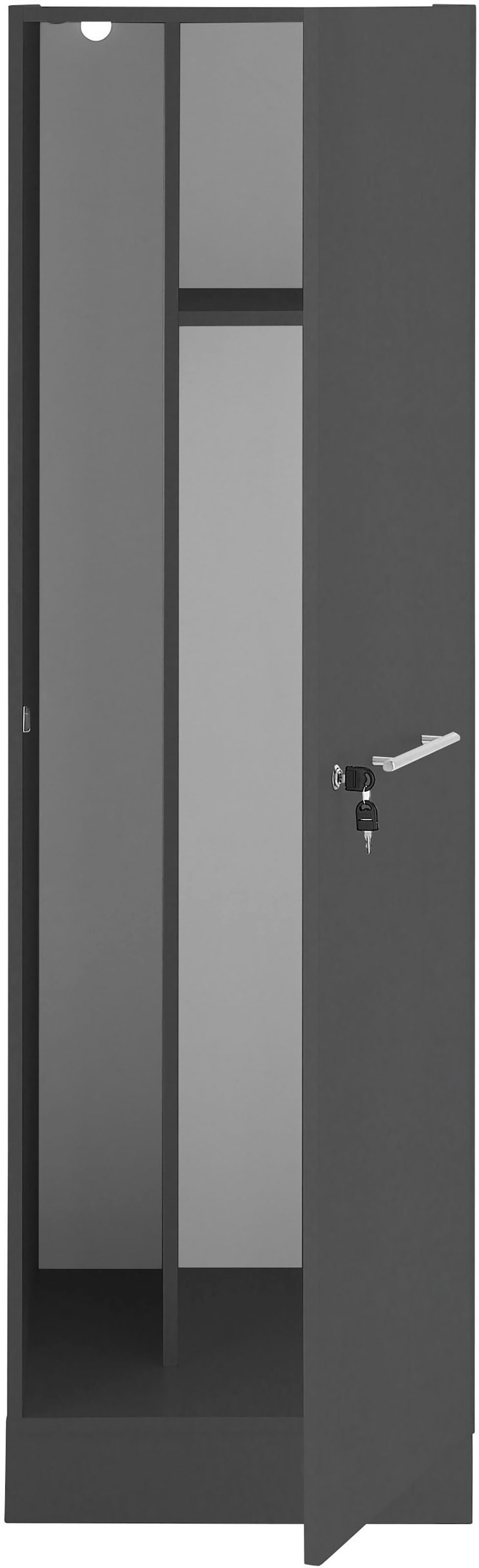 Laundreezy Mehrzweckschrank »Laundreezy, Haushaltsschrank BxHxT 50x162x68 cm« 1 Stk. tlg. Breite 50cm, Tür L/R montierbar, Softclose, abschließbar