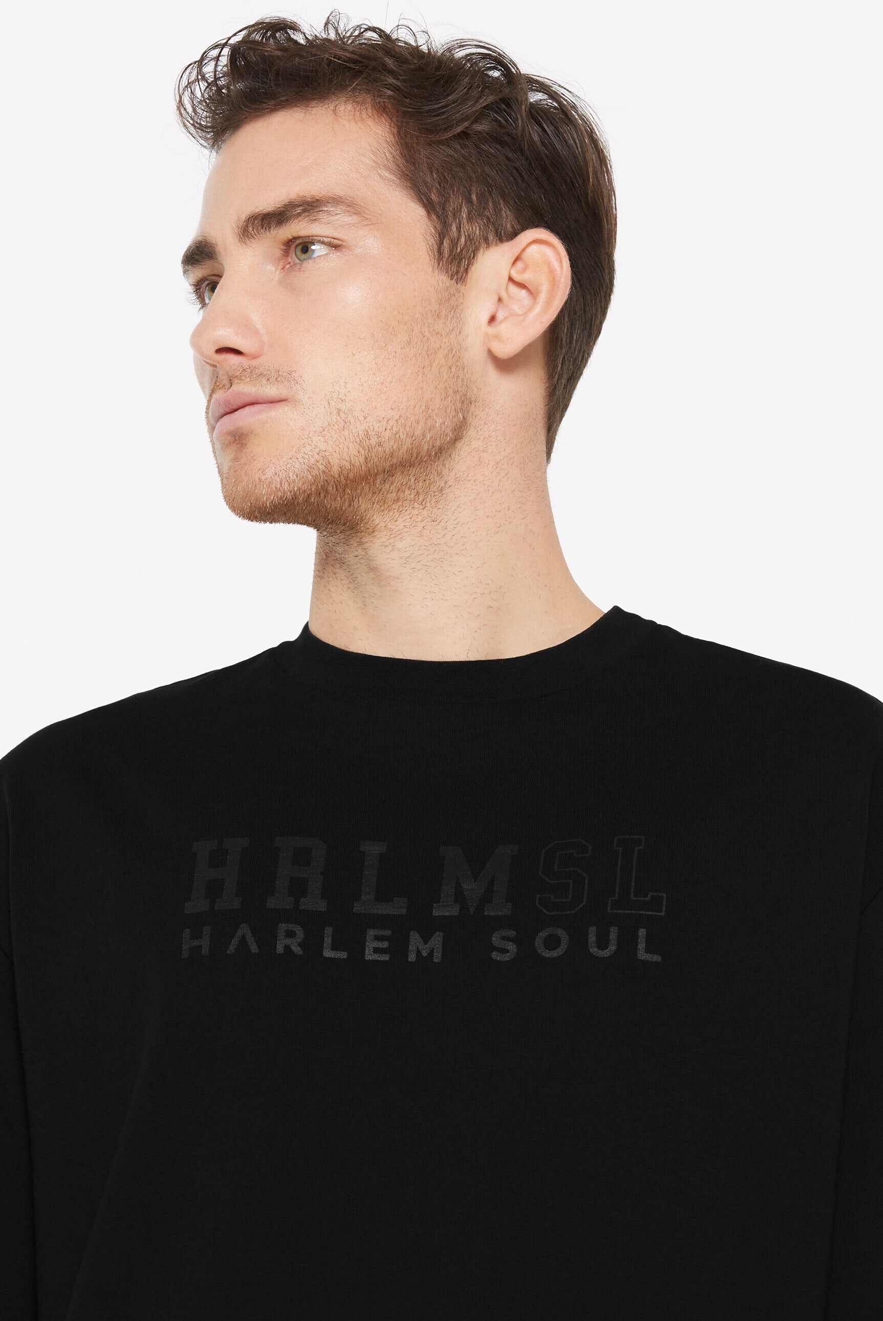 Harlem Soul Rundhalsshirt, aus Baumwolle