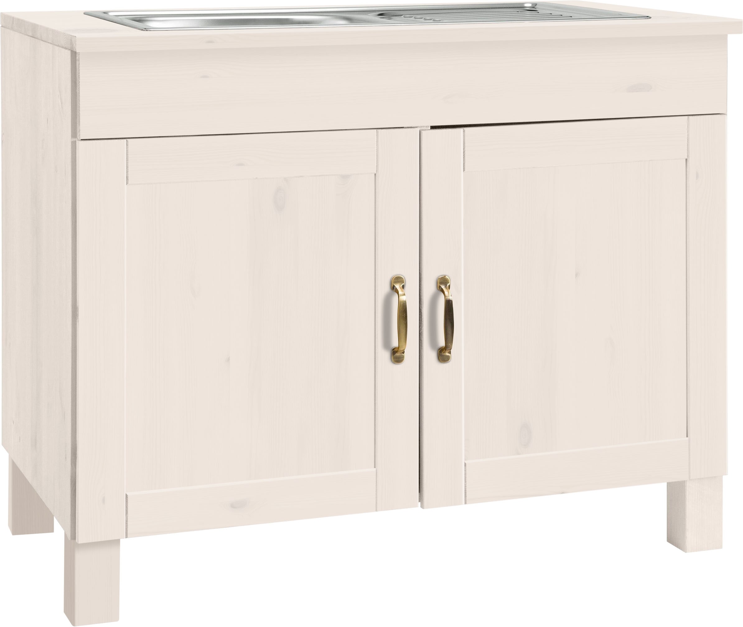 Home affaire Spülenschrank "Alby" Breite 100 cm, 1 Fach