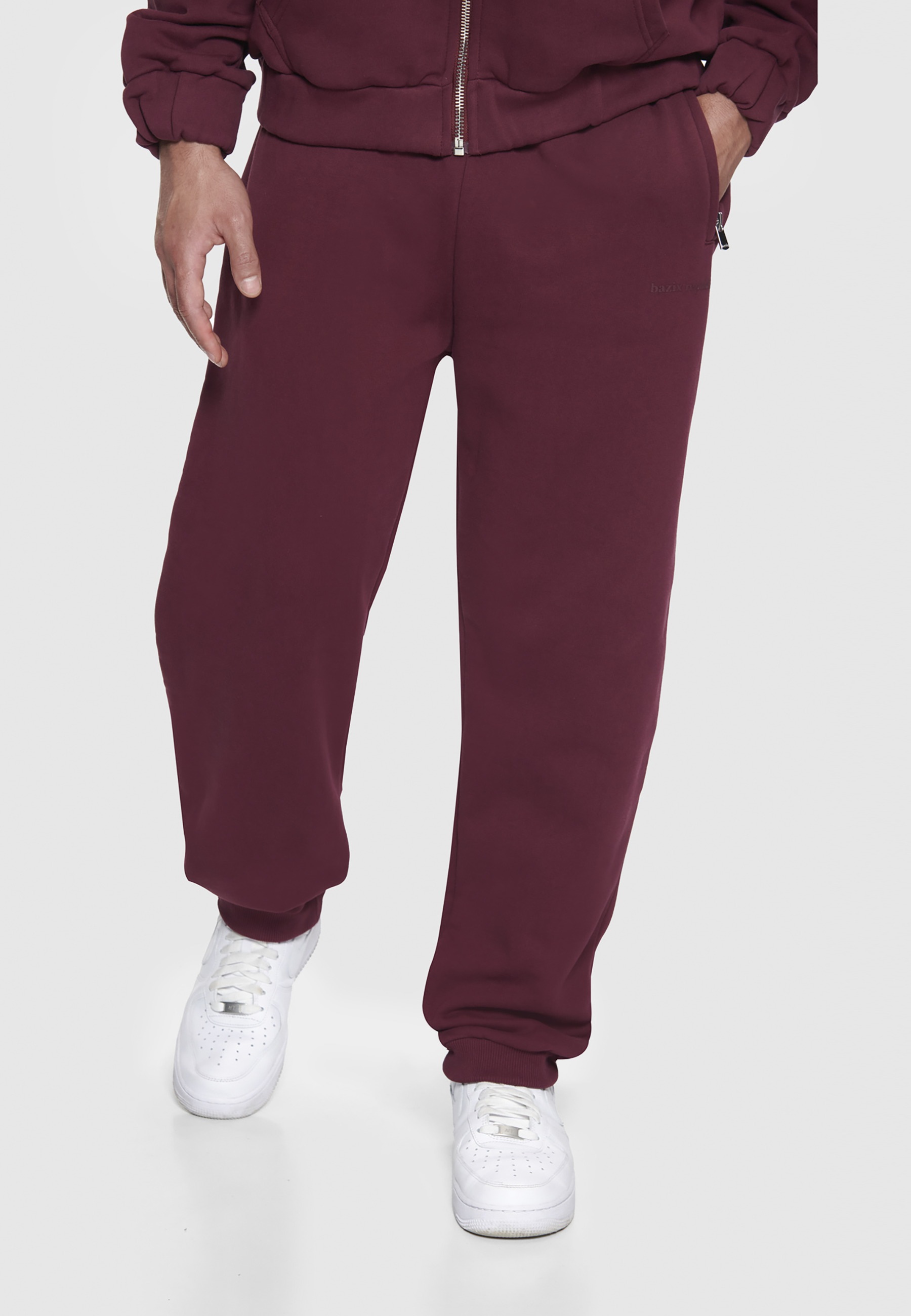 Dropsize Jogginghose »Dropsize Herren Bazix Republiq Super Heavy Blank Jogger«