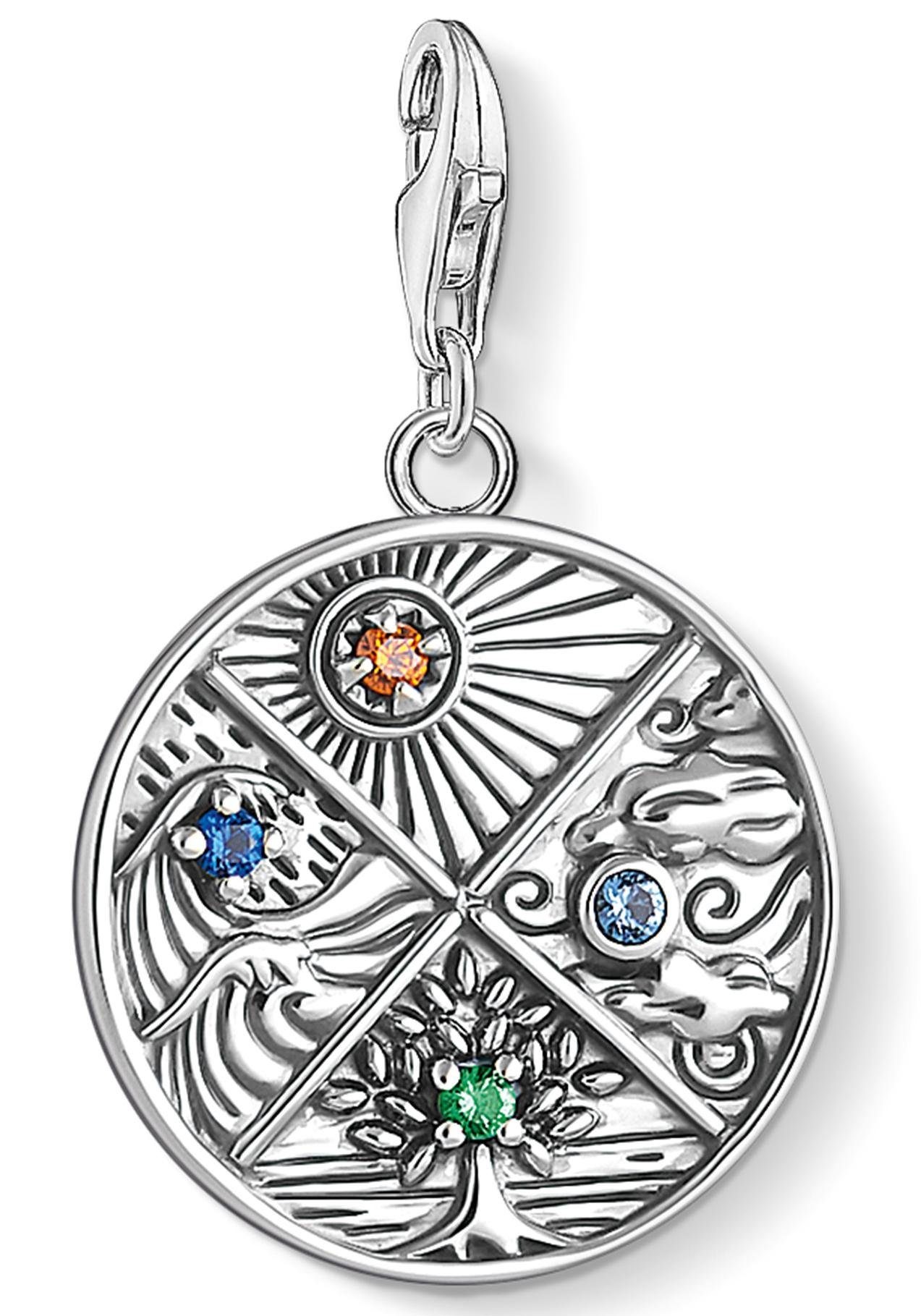 Thomas Sabo Charm Einhanger 4 Elemente Erde Wasser Luft Feuer 1814 945 7 Online Bestellen Baur