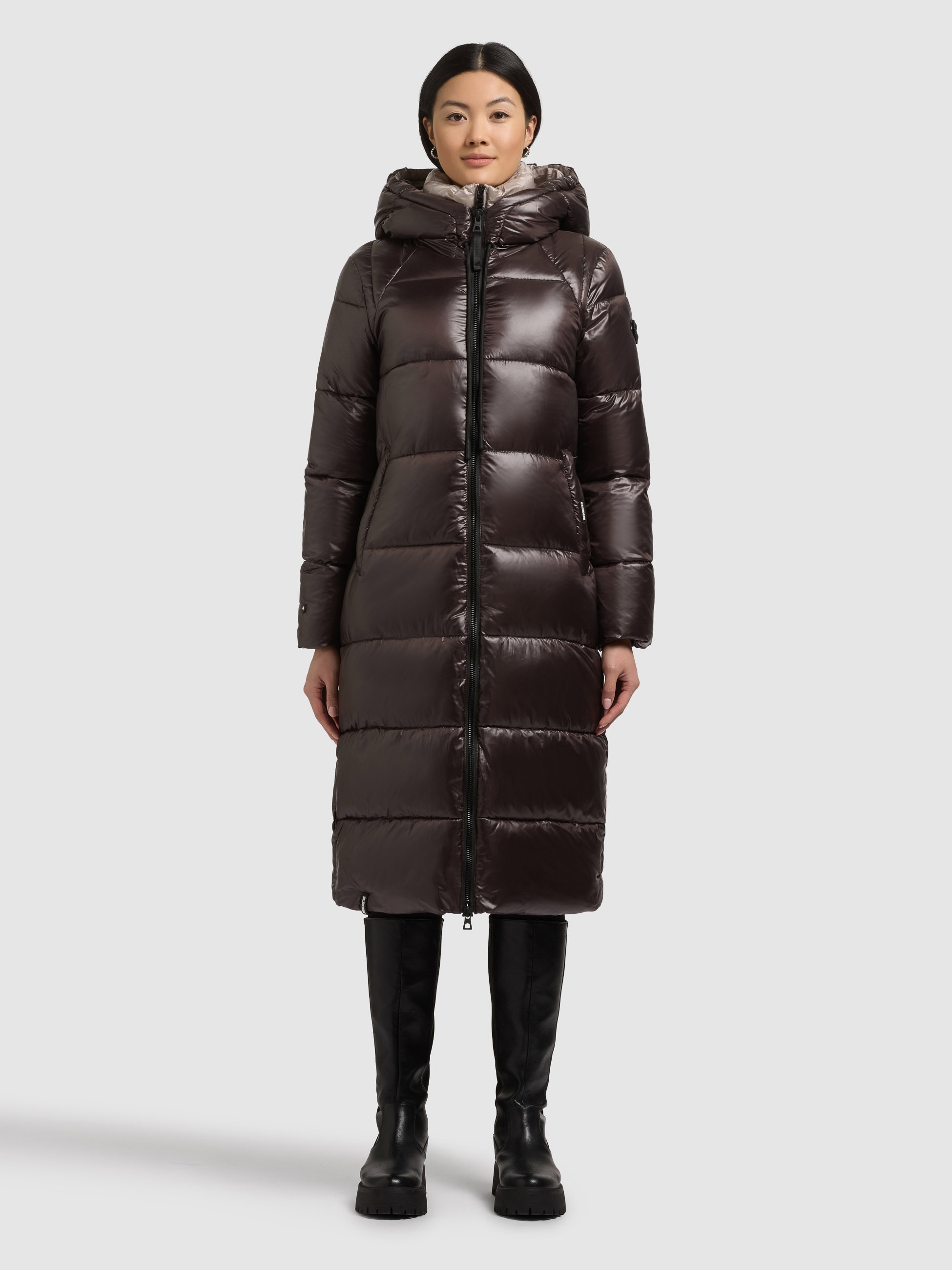 khujo Steppmantel "NASHI 2IN1 (EINSATZ HERAUSNEHMBAR)" günstig online kaufen