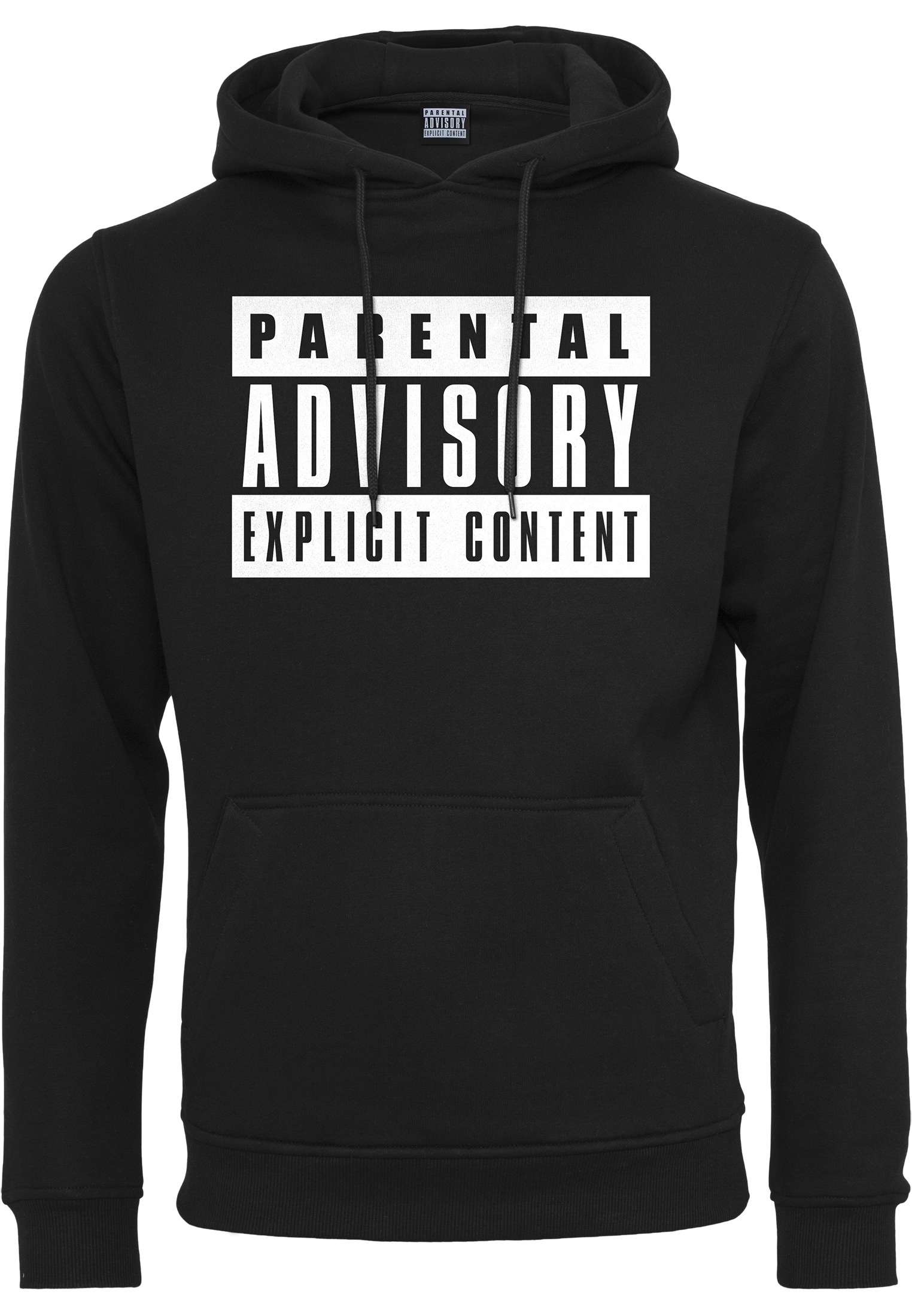 MisterTee Sweater »Herren Parental Advisory Hoody«, (1 tlg.)