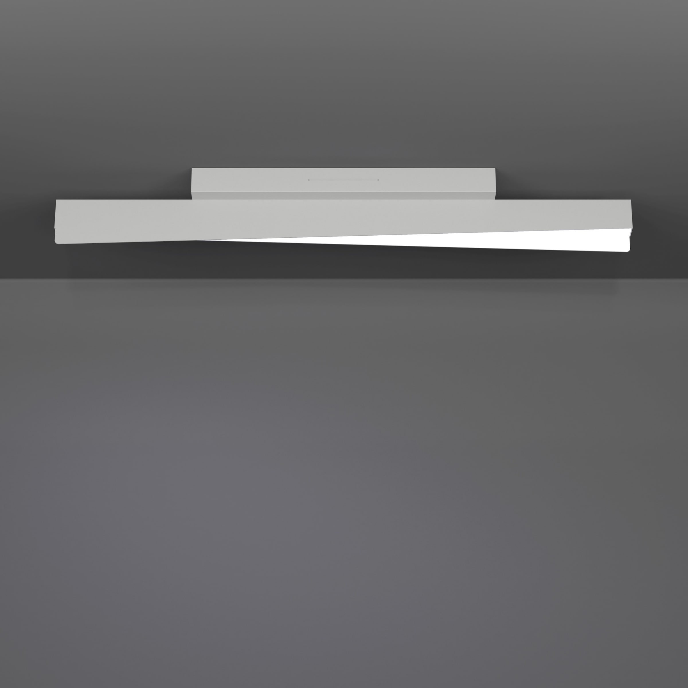 EGLO LED Deckenleuchte »BOLOGNANO-Z Deckenlampe - Alu, Stahl - LED - 13,5W - IP20« LED-Modul 1 Stk. Kaltweiß | Neutralweiß | RGB | Warmweiß Wohzimmerlampe, Esszimmerlampe, Flur, Schlafzimmer, L76 x B7 x H10 cm