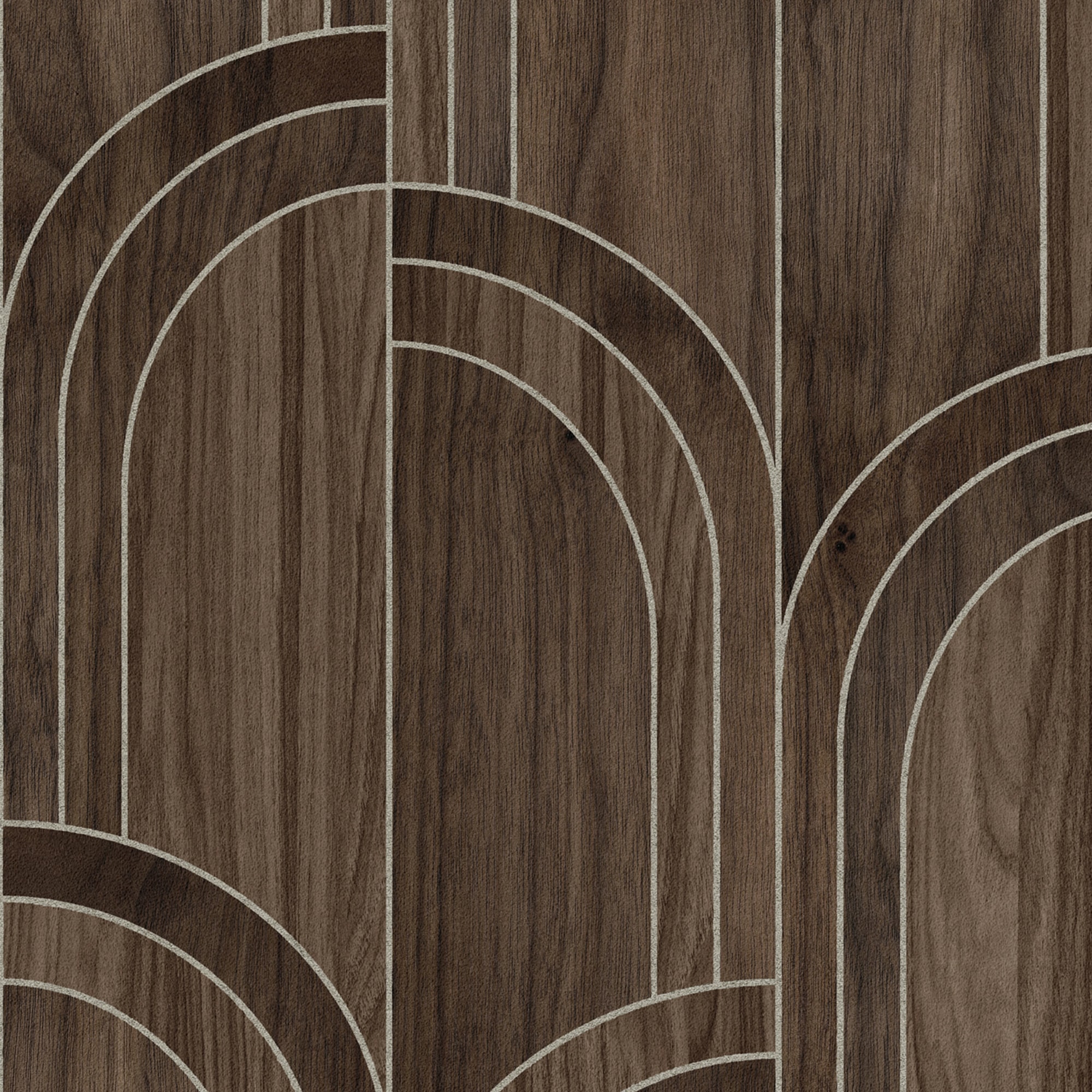 Sublime Vliestapete »MODELLA WOOD WALNUT«, Holz, Design Tapeten