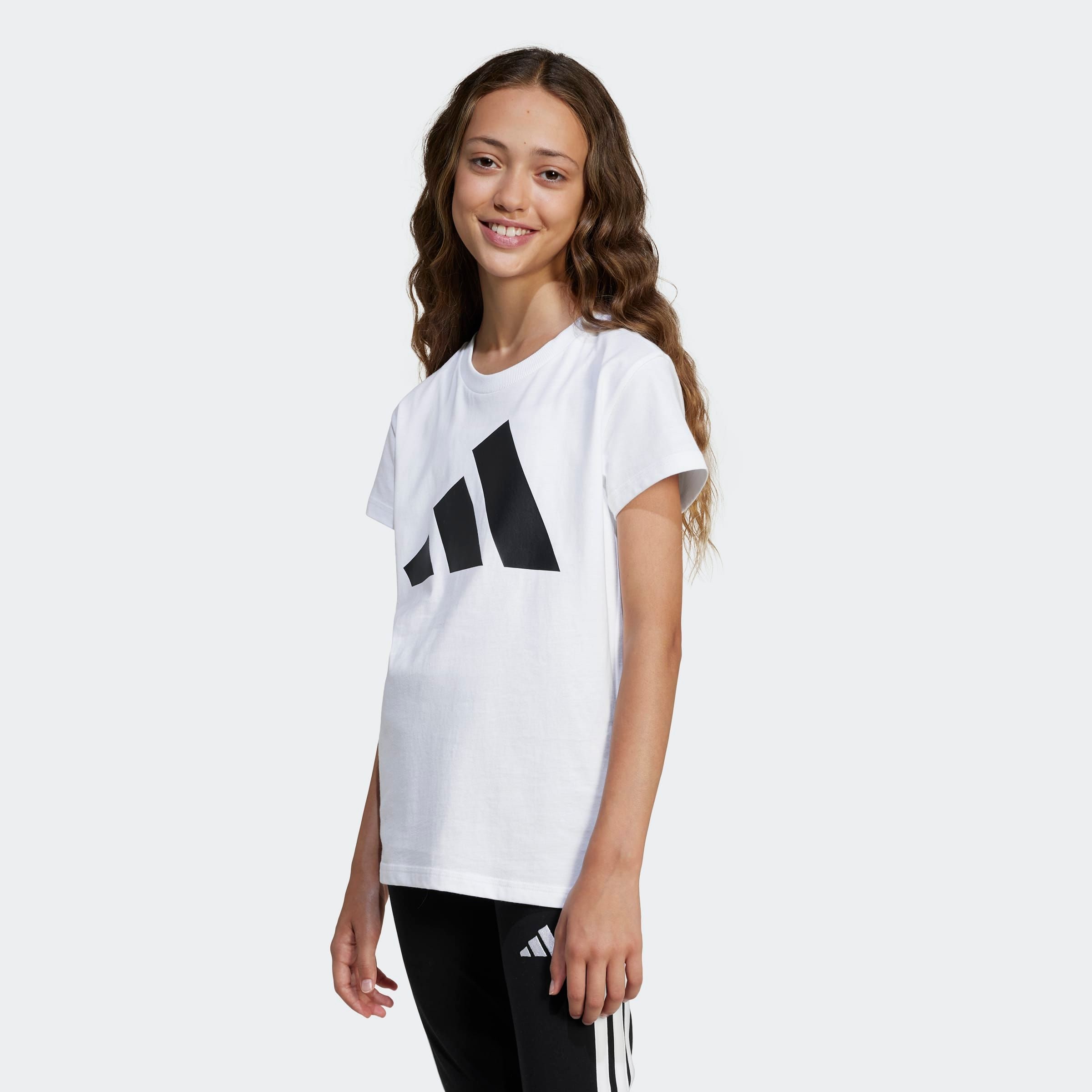 adidas Sportswear "ESSENTIALS KIDS" für Kinder, mit Rundhalsausschnitt, ohne Verschluss, aus Baumwolle