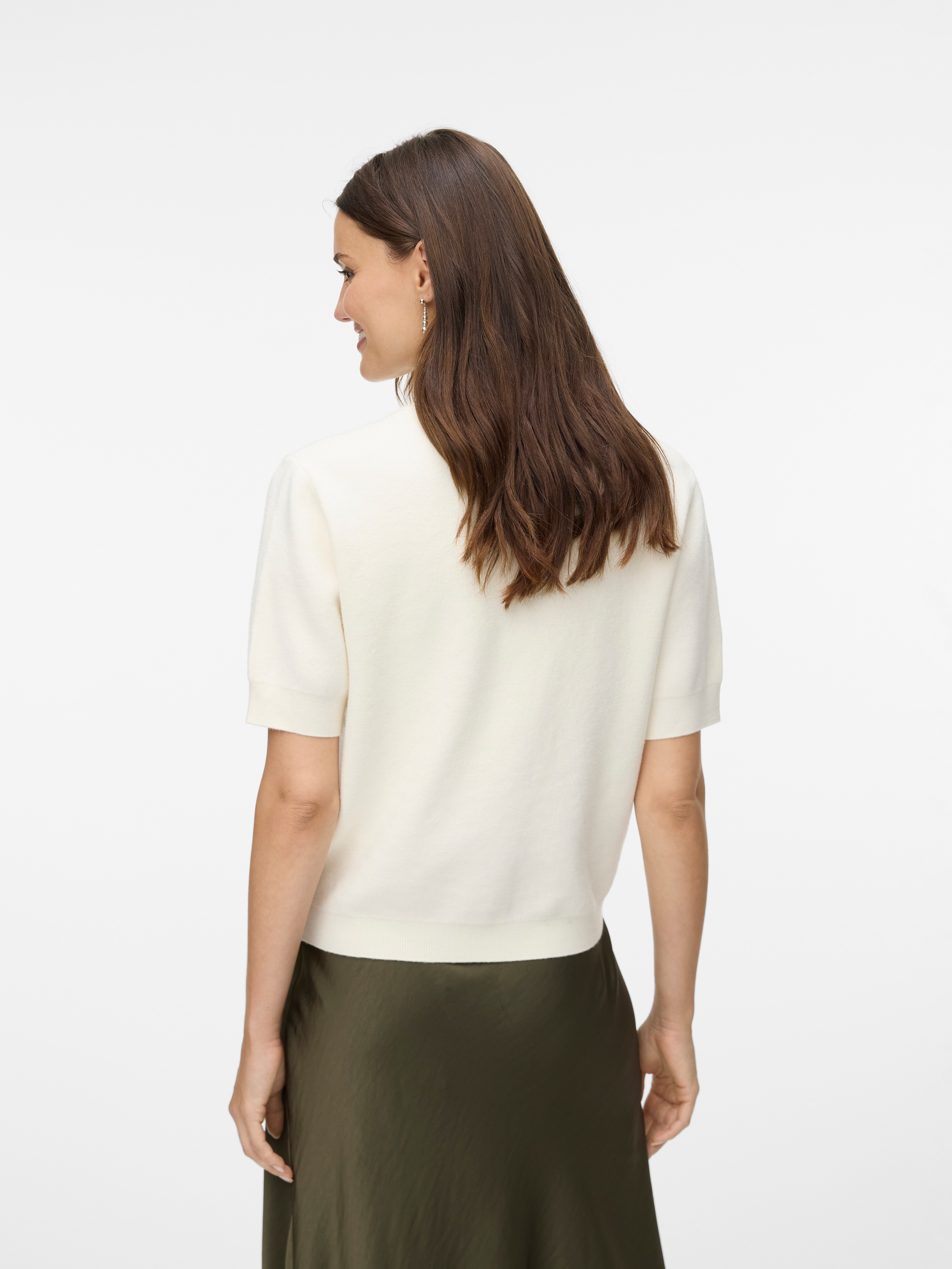 Vero Moda Strickjacke "VMTRES BIEN 2/4 O-NECK CARDIGAN" günstig online kaufen