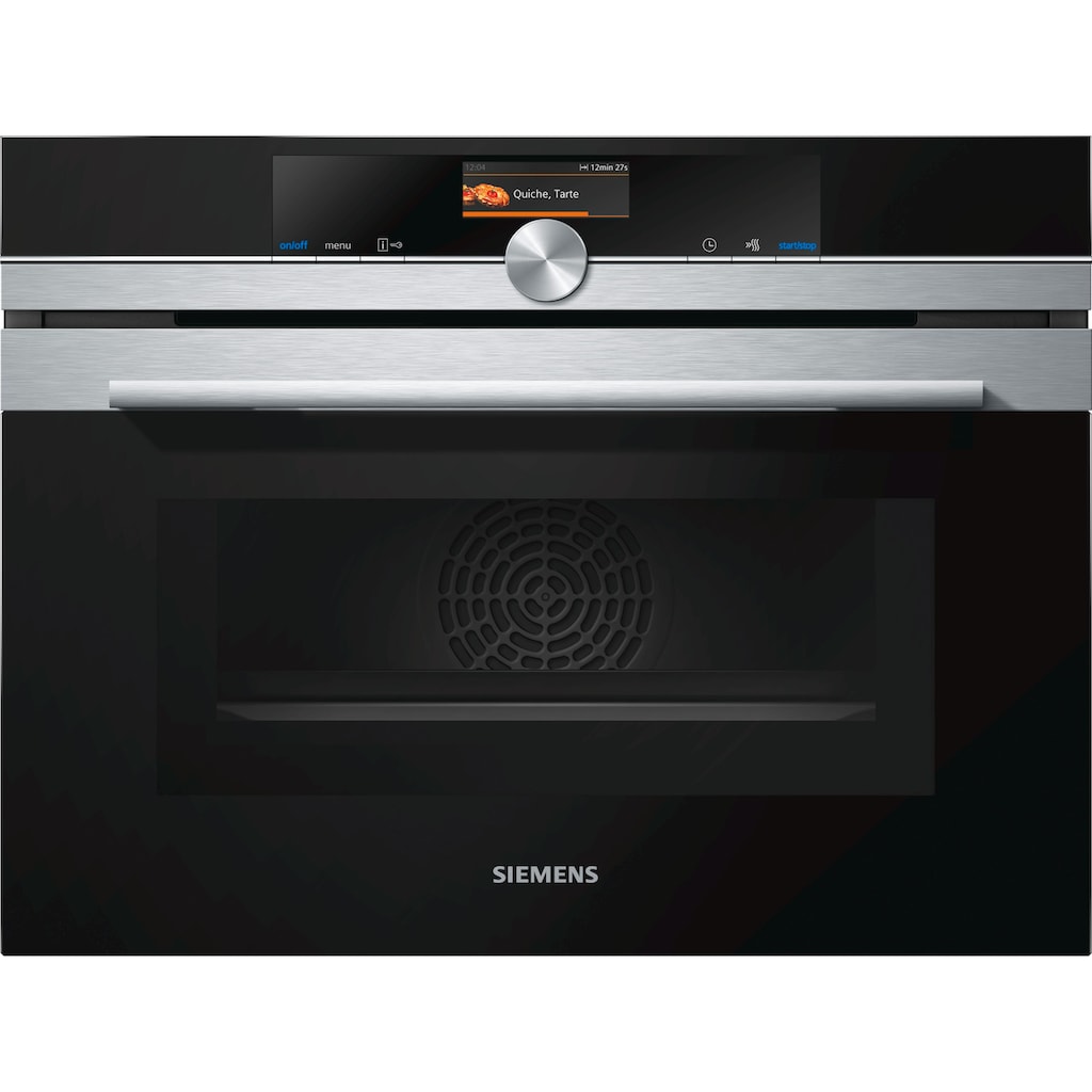 SIEMENS Backofen mit Mikrowelle »CM636GNS1«, CM636GNS1