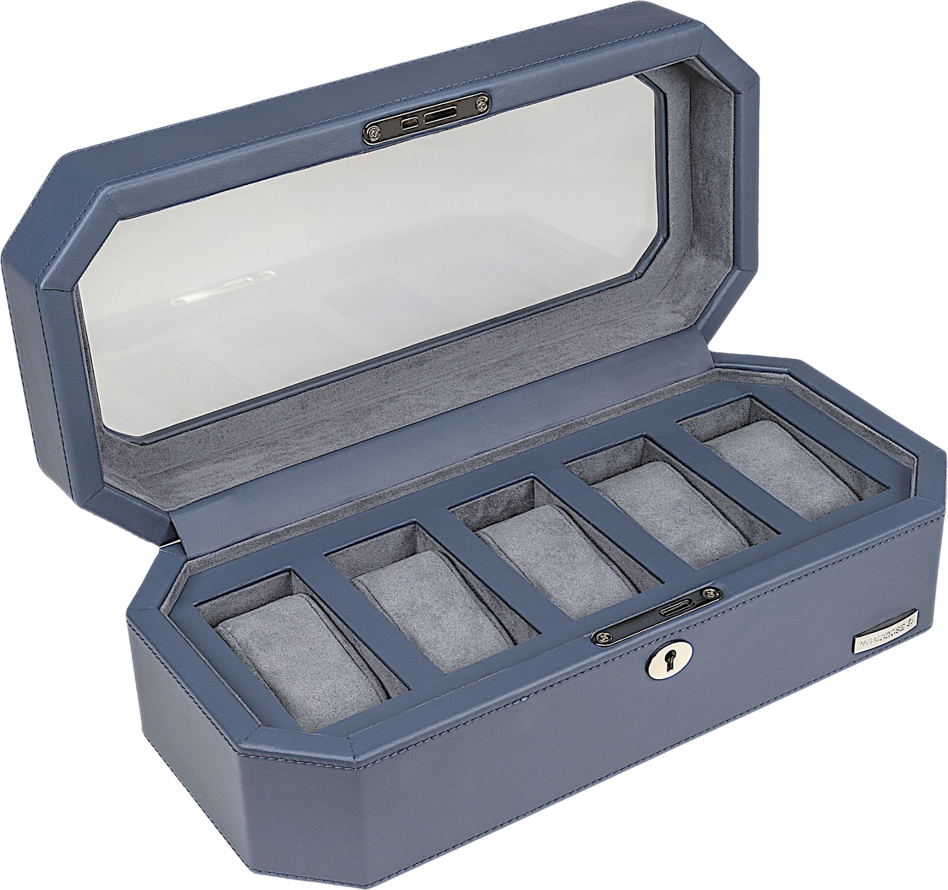 WINDROSE Uhrenbox »Tempora, 804010.05«, Aufbewahrung, Uhrenkasten, Ø max.40mm, Armbanduhr, Geschenkidee