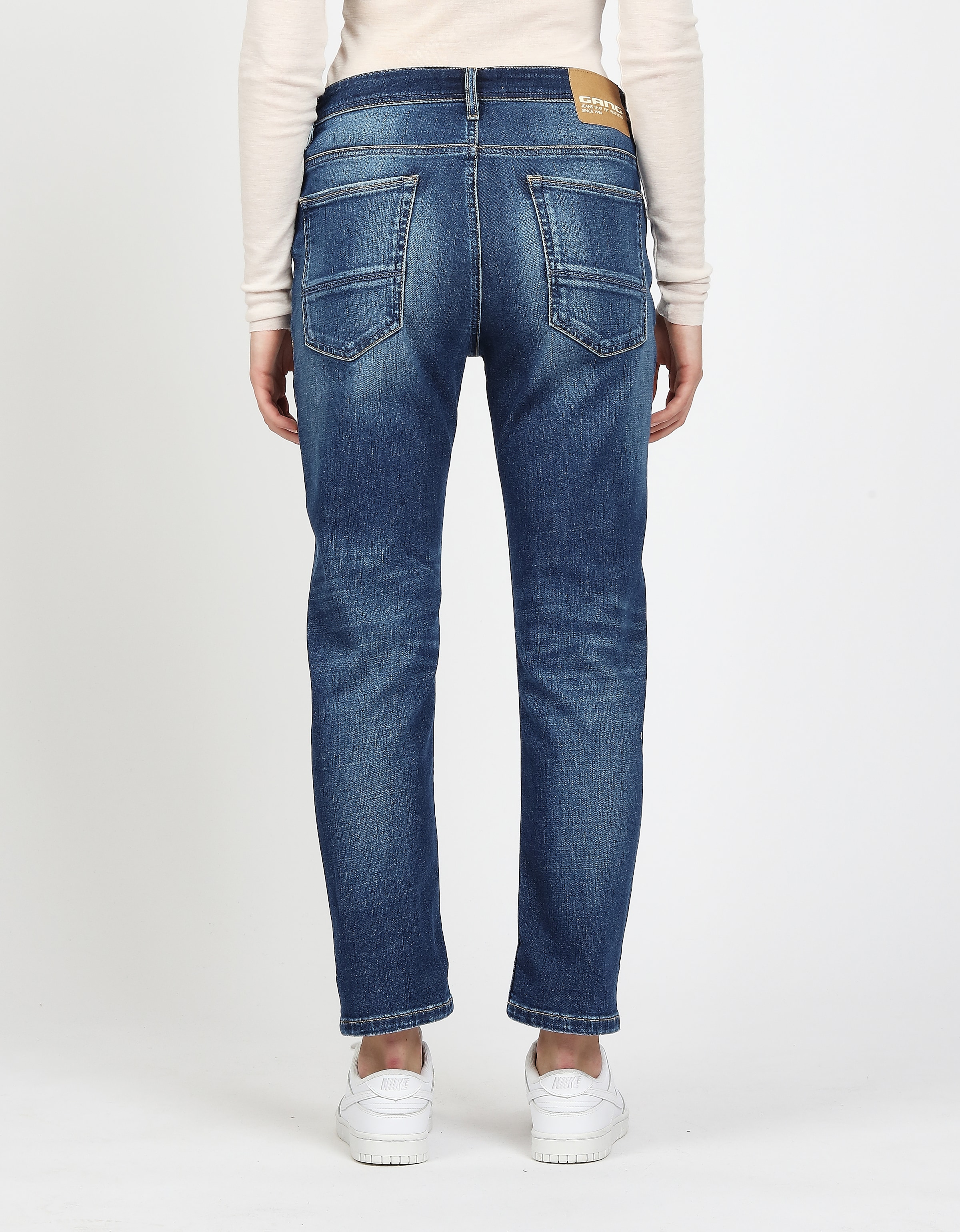 GANG Boyfriend-Jeans »94NICA CROPPED«, mit geraden und verkürzten Beinverlauf