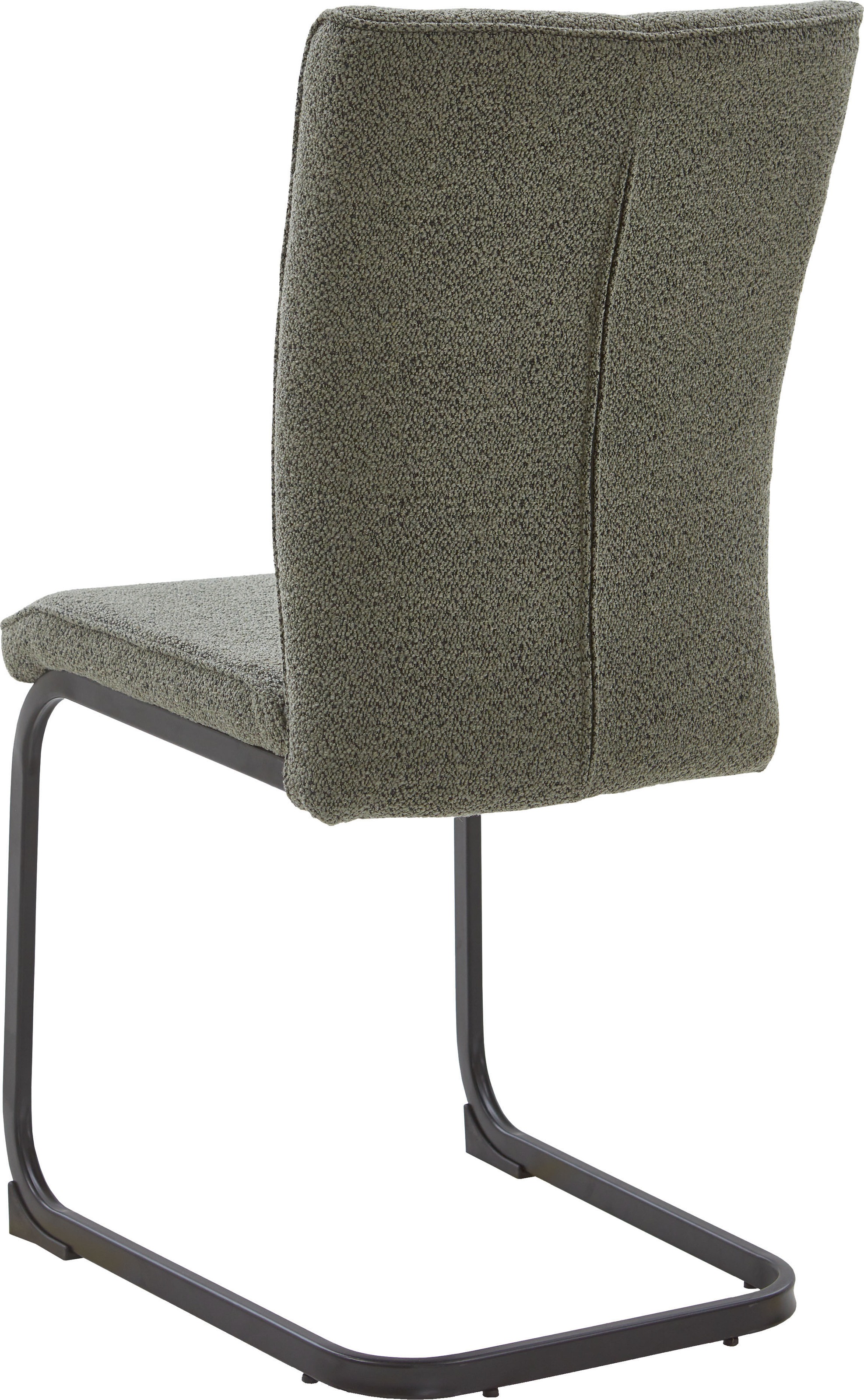 NIEHOFF SITZMÖBEL Esszimmerstuhl, Bouclé, 2er Set, verschiedene Farben, mit Design-Steppung, Sitzhöhe 50