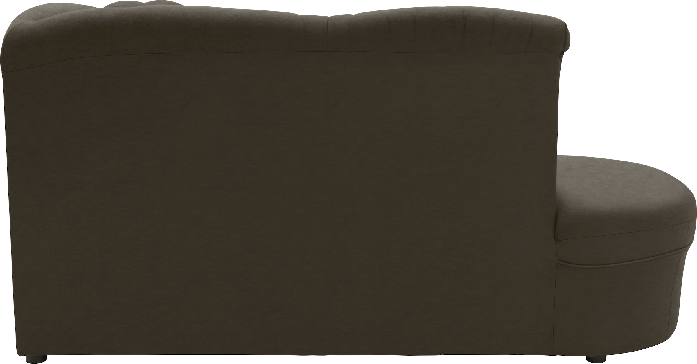 DOMO collection Ecksofa »Faenza für kleine Räume, Stellmaße 232,176cm, komfortabel, L-Form«, mit Ottomane, zeitlos, elegante Armlehnen, wahlweise mit Bettfunktion