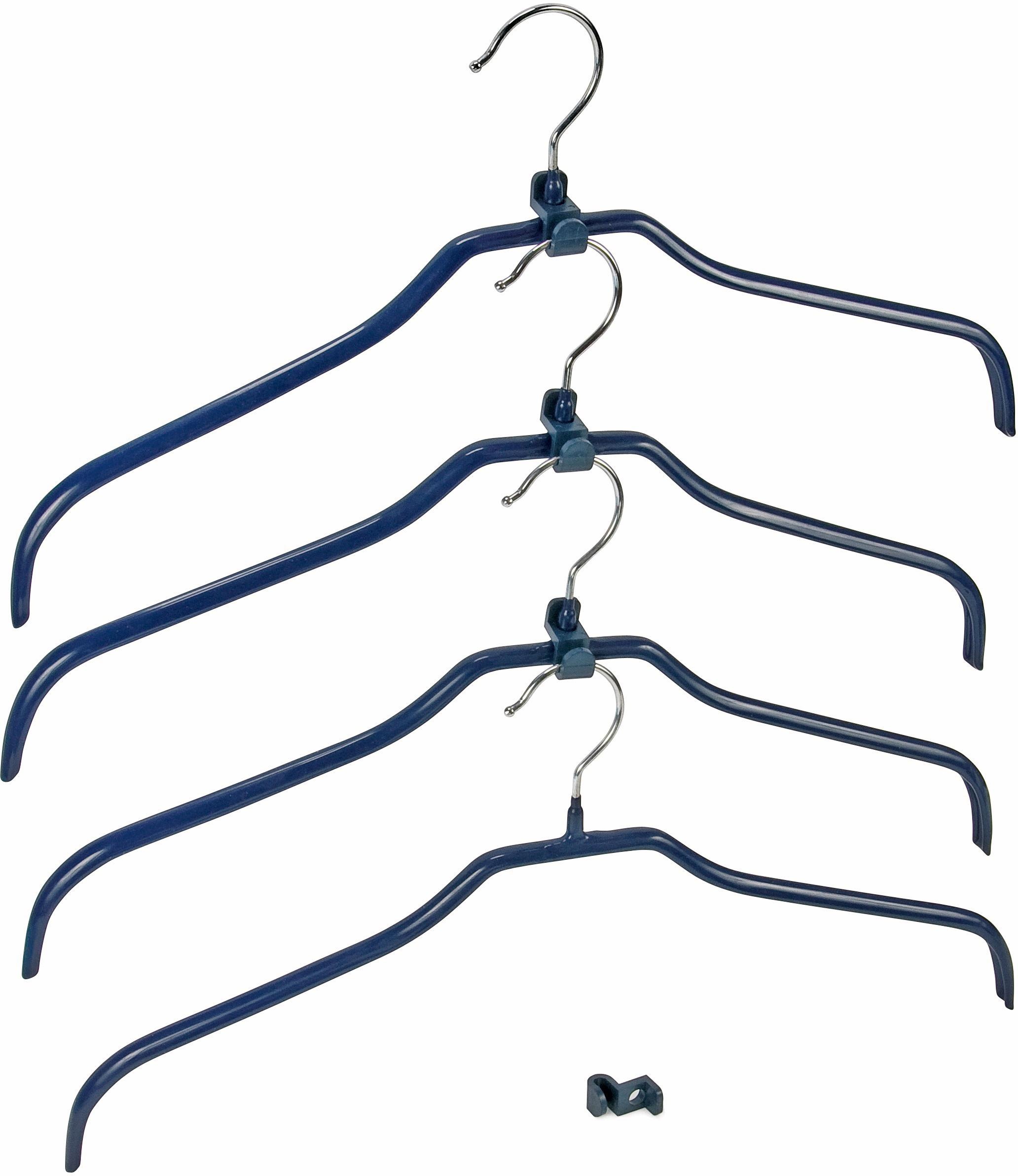 WENKO Kleiderbügel "Modell Multi", (Set, 12 tlg.), aus Metall mit rutschhem günstig online kaufen