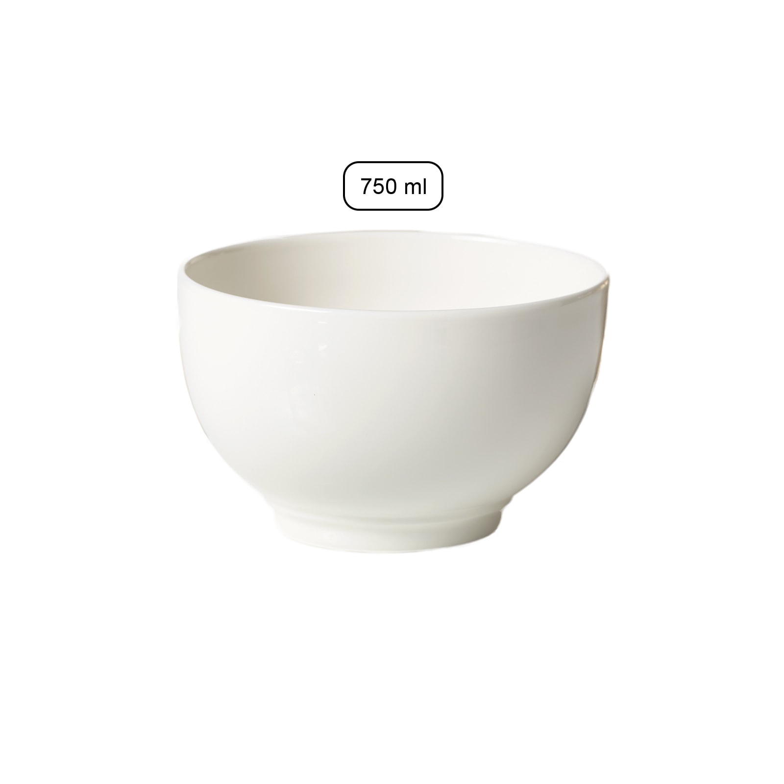 vivo Villeroy & Boch Group Schale »Müslischalen Basic White 750 ml 6er Set weiß«