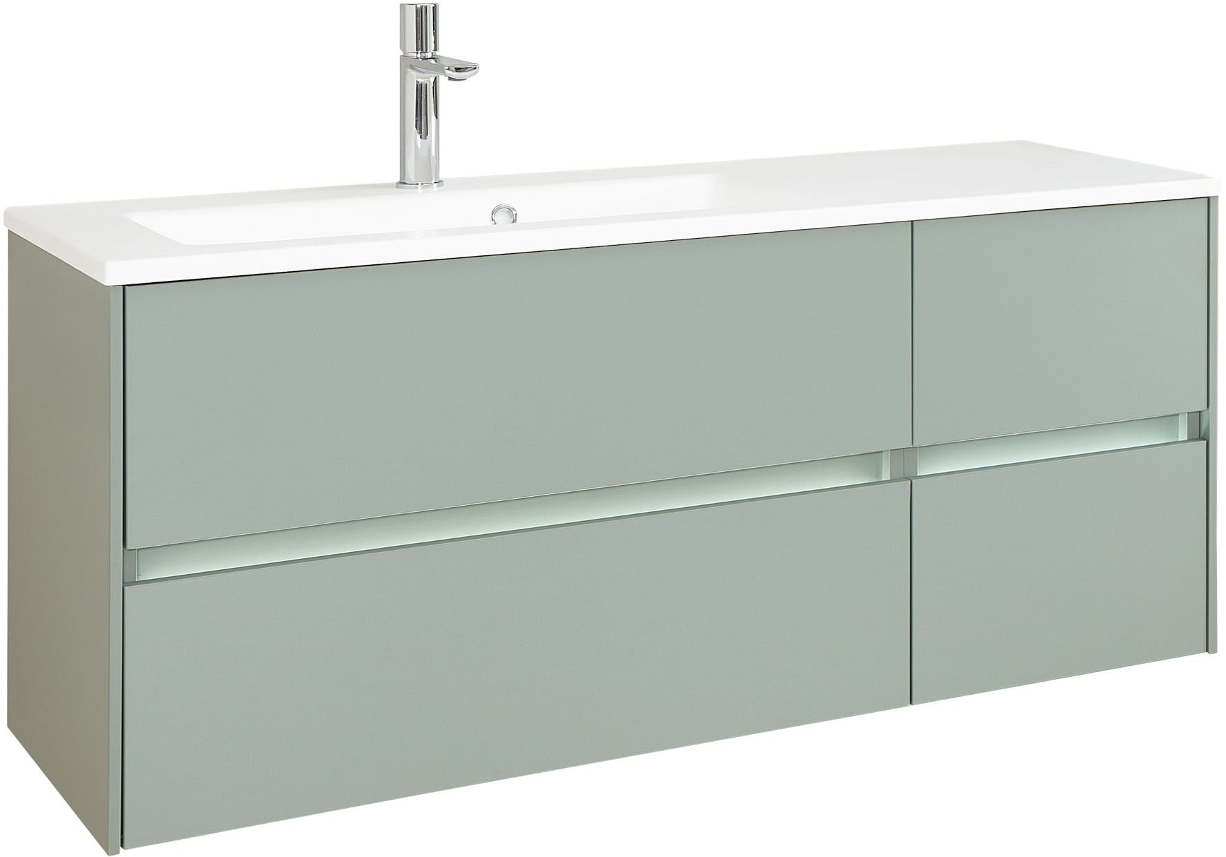 Saphir Waschtisch "Solid-Surface-Waschtisch mit Unterschrank Serie 6010,vor günstig online kaufen