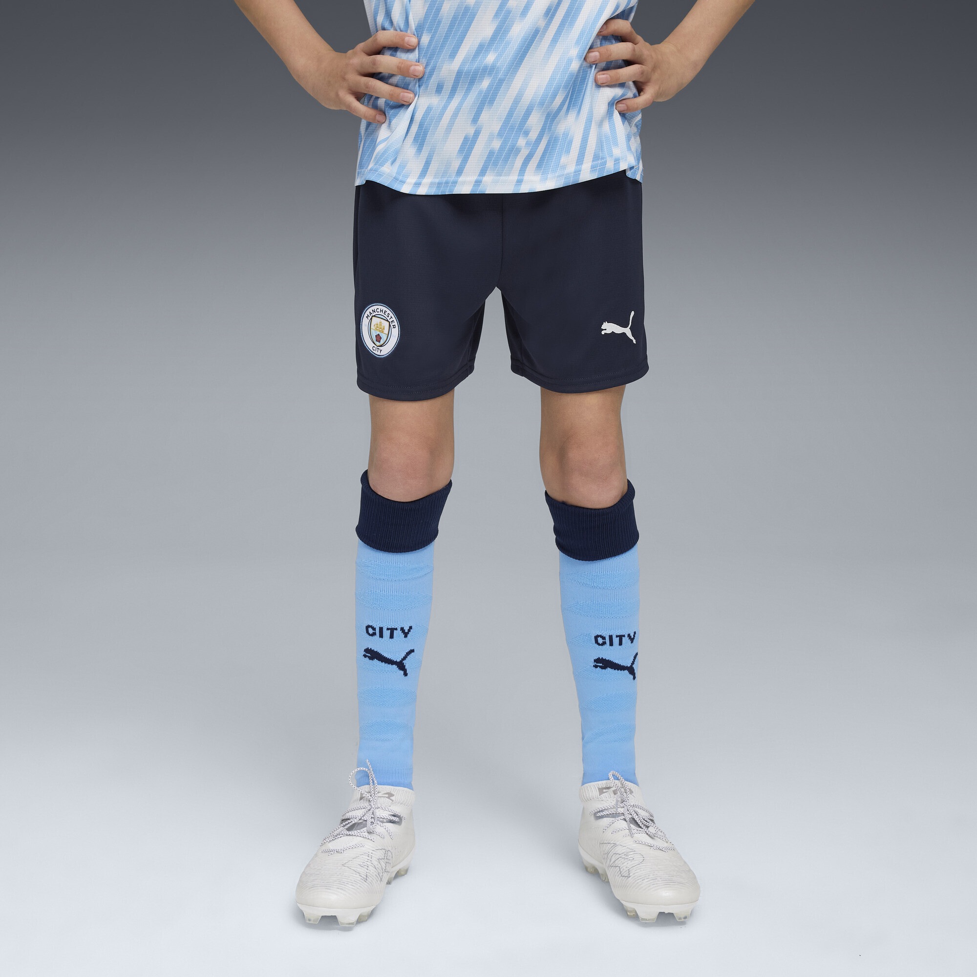 PUMA Sporthose »Manchester City 25/26 Shorts Jugendliche«