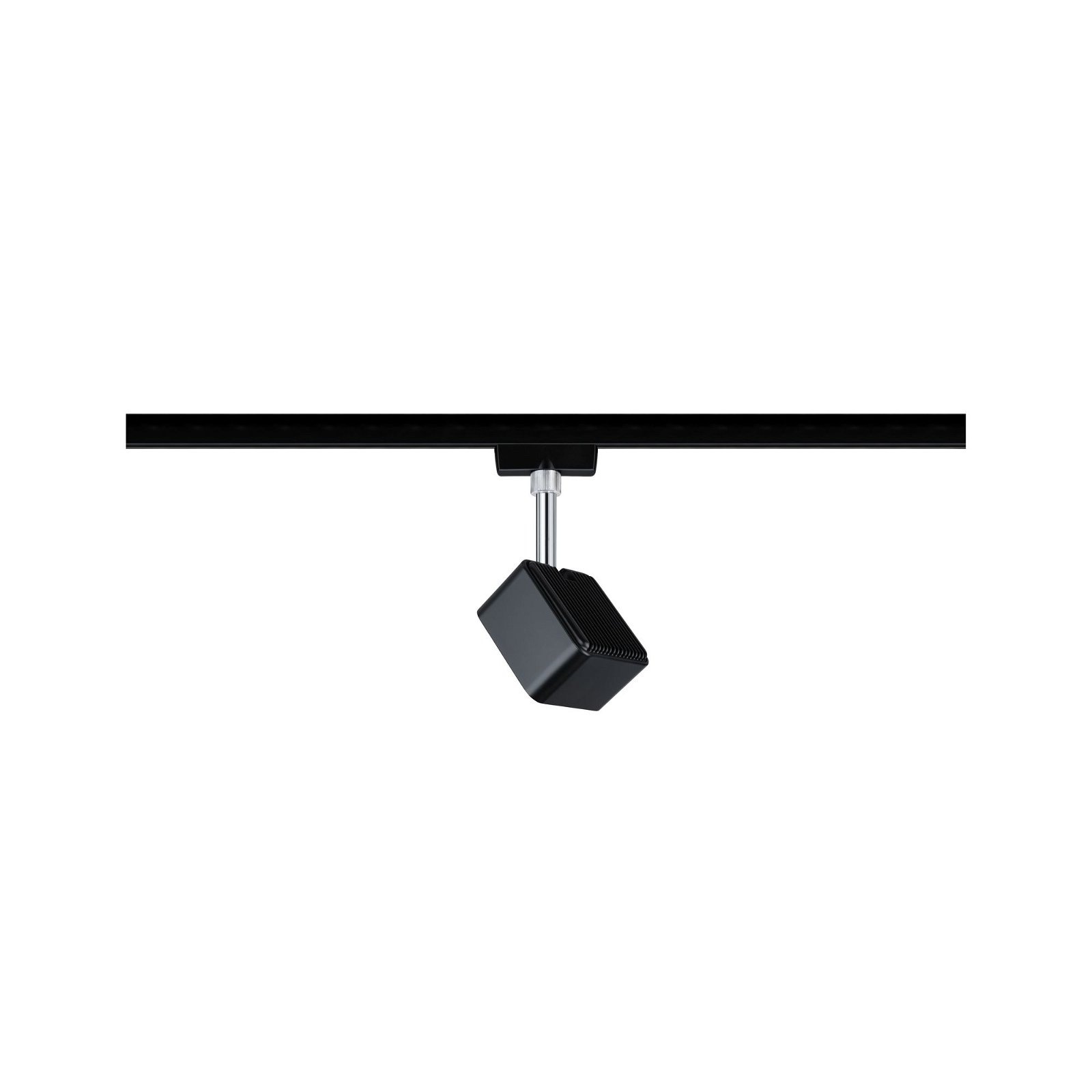 Paulmann Schienensystem-Leuchten »URail Schienenspot Cube 540lm 8W 2700K 230V Chrom matt, Chrom«, dimmbar, Einzelspot