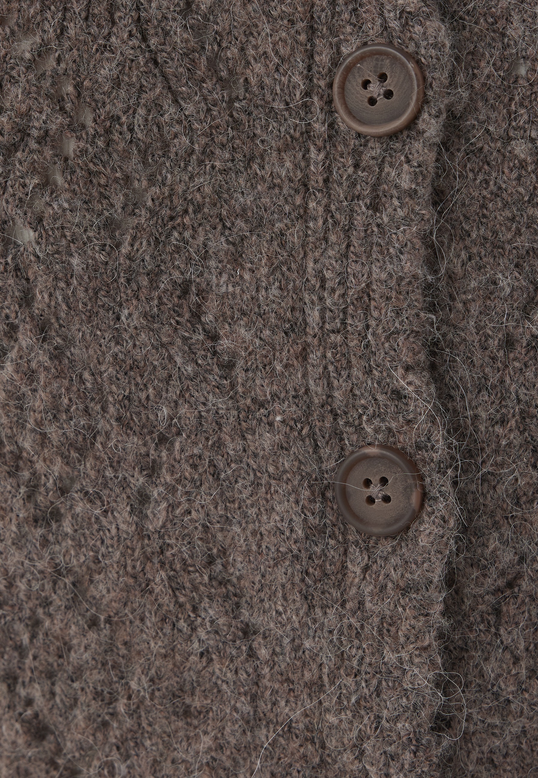 Mavi Strickpullover »BUTTON SHORT CARDIGAN« Cardigan Strukturiert